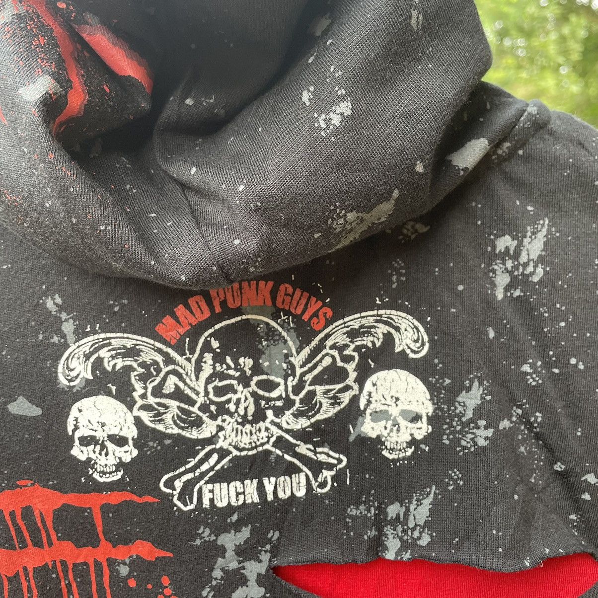 Japanese Brand × Seditionaries 🔥🇯🇵Mad Punk Sedi Bondage Punk Styles Zipper Sweater Hoodie Size US XS / EU 42 / 0 - 6 Thumbnail