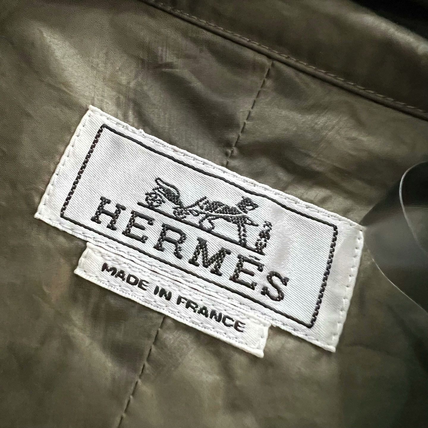 Hermes Hermes Spliced Collar Pullover Jacket Size US XS / EU 42 / 0 - 4 Thumbnail