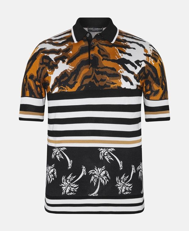 Dolce & Gabbana Silk polo shirt Size US S / EU 44-46 / 1 - 1 Thumbnail