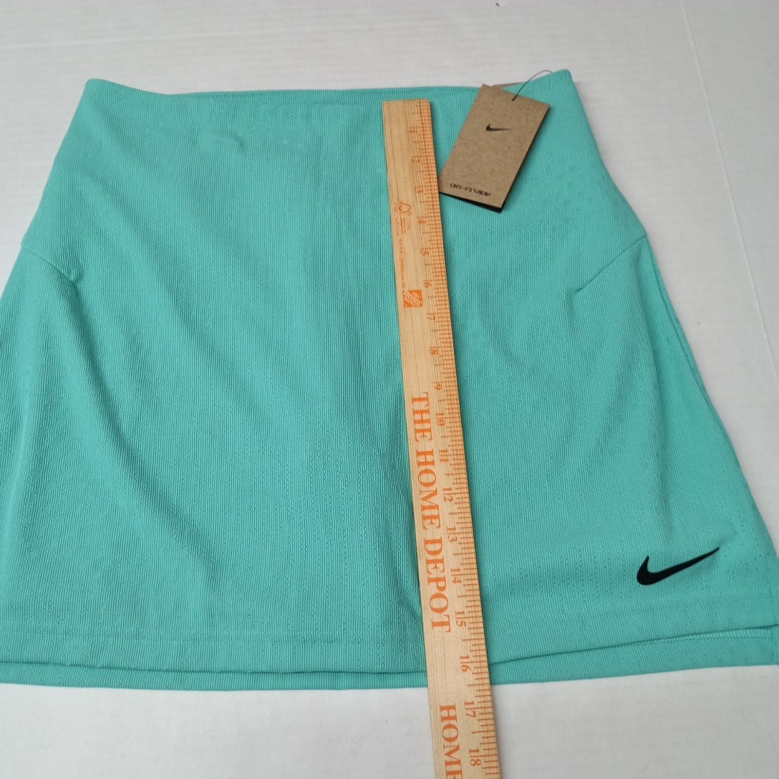 Nike Nike Women Dri-Fit High-Waist Golf Skort Size M Medium Green Size 30" / US 8 / IT 44 - 2 Thumbnail