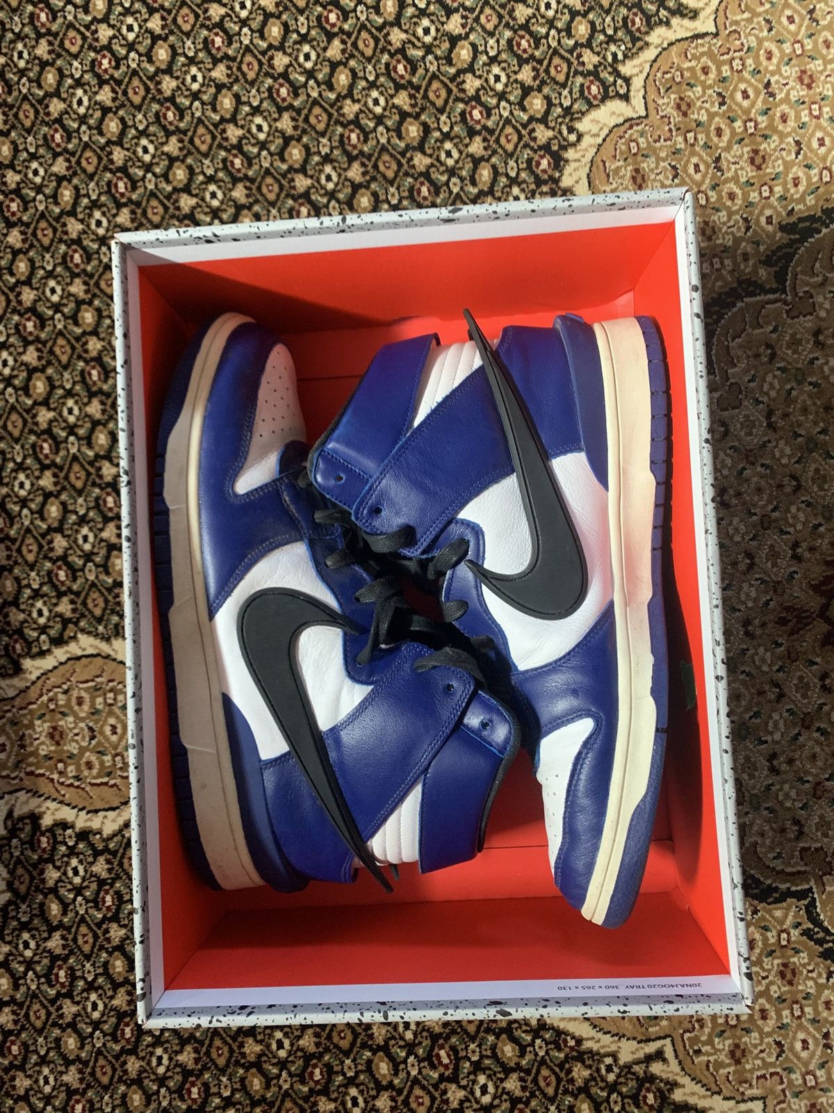 Ambush Design × Nike Ambush X Nike dunk high royal blue Size US 12 / EU 45 - 1 Thumbnail
