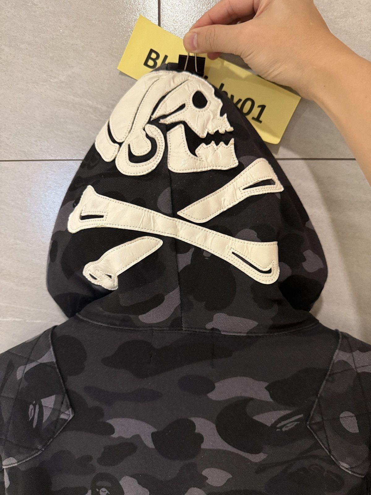 Bape × Neighborhood Bape x Neighborhood Camo Shark Full Zip Hoodie Size US M / EU 48-50 / 2 - 3 Thumbnail