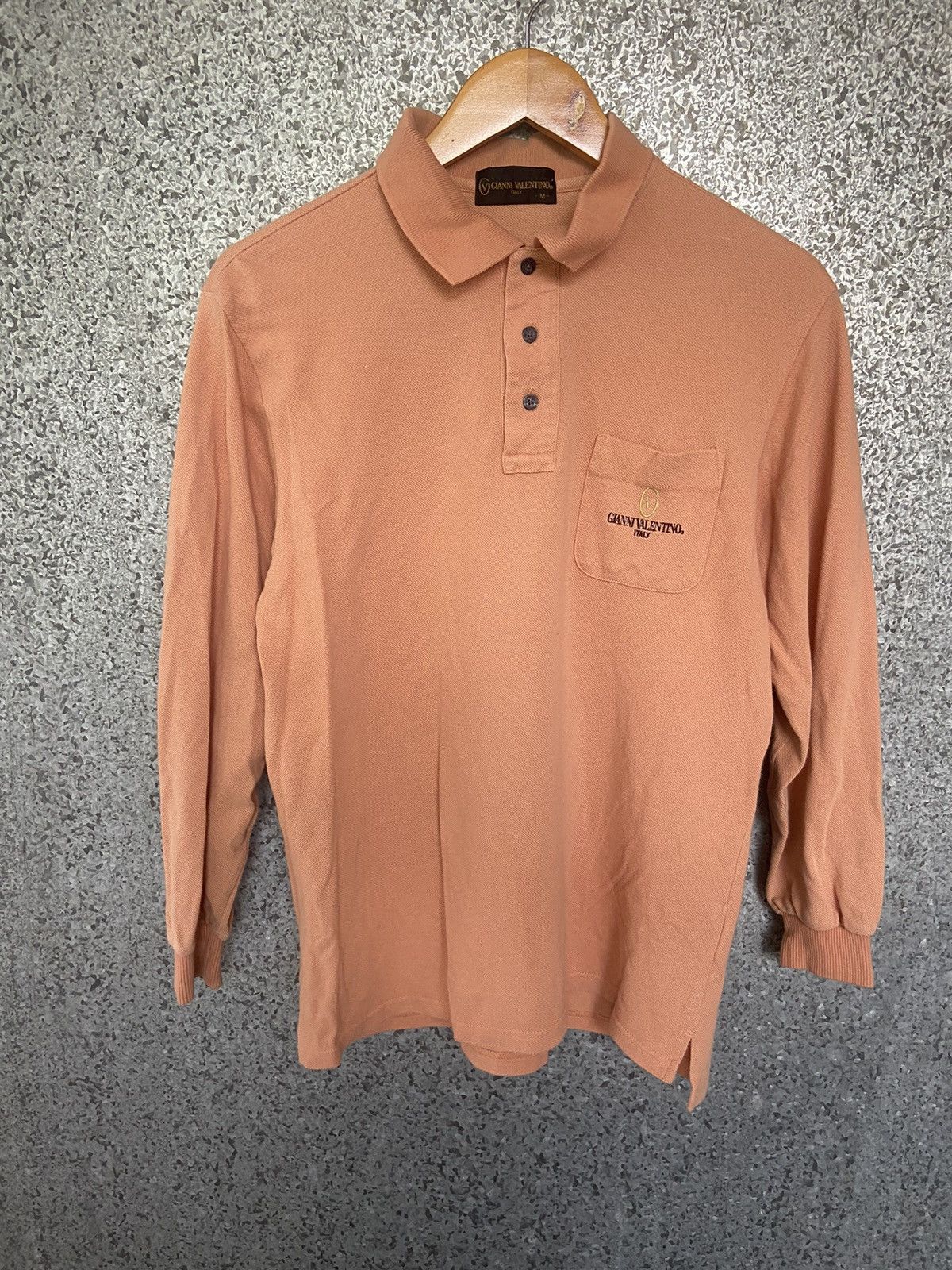 Gianni Valentino 🔥 Vintage Gianni Valentino polo long sleeve Size US M / EU 48-50 / 2 - 1 Thumbnail