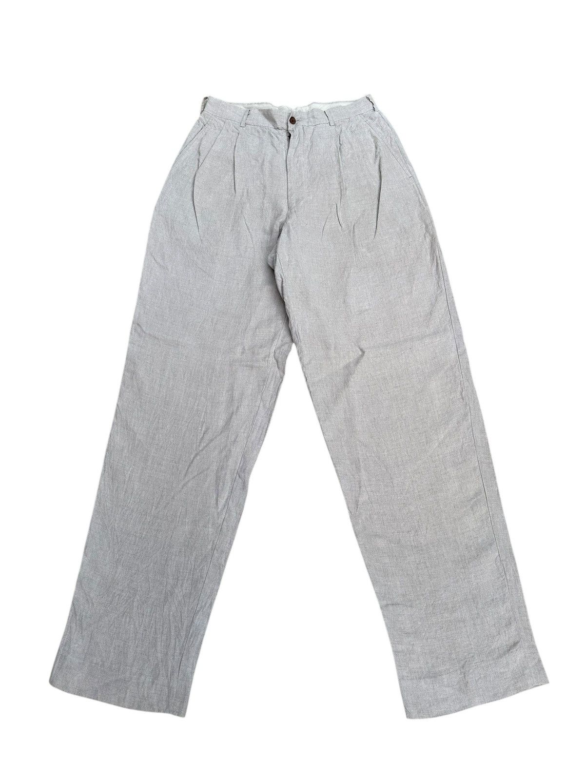 Comme des Garcons Homme Vintage Comme Des Garcons AD 1995 Linen Pant Size US 30 / EU 46 - 1 Thumbnail