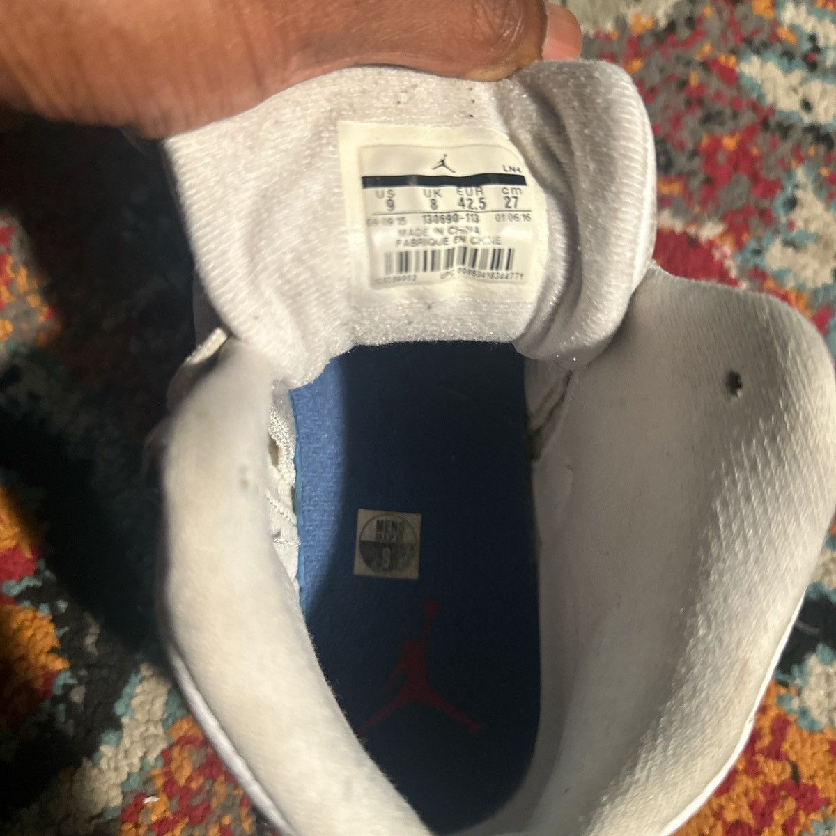 Jordan Brand Jordan 12 “French Blue” Size US 9 / EU 42 - 5 Thumbnail