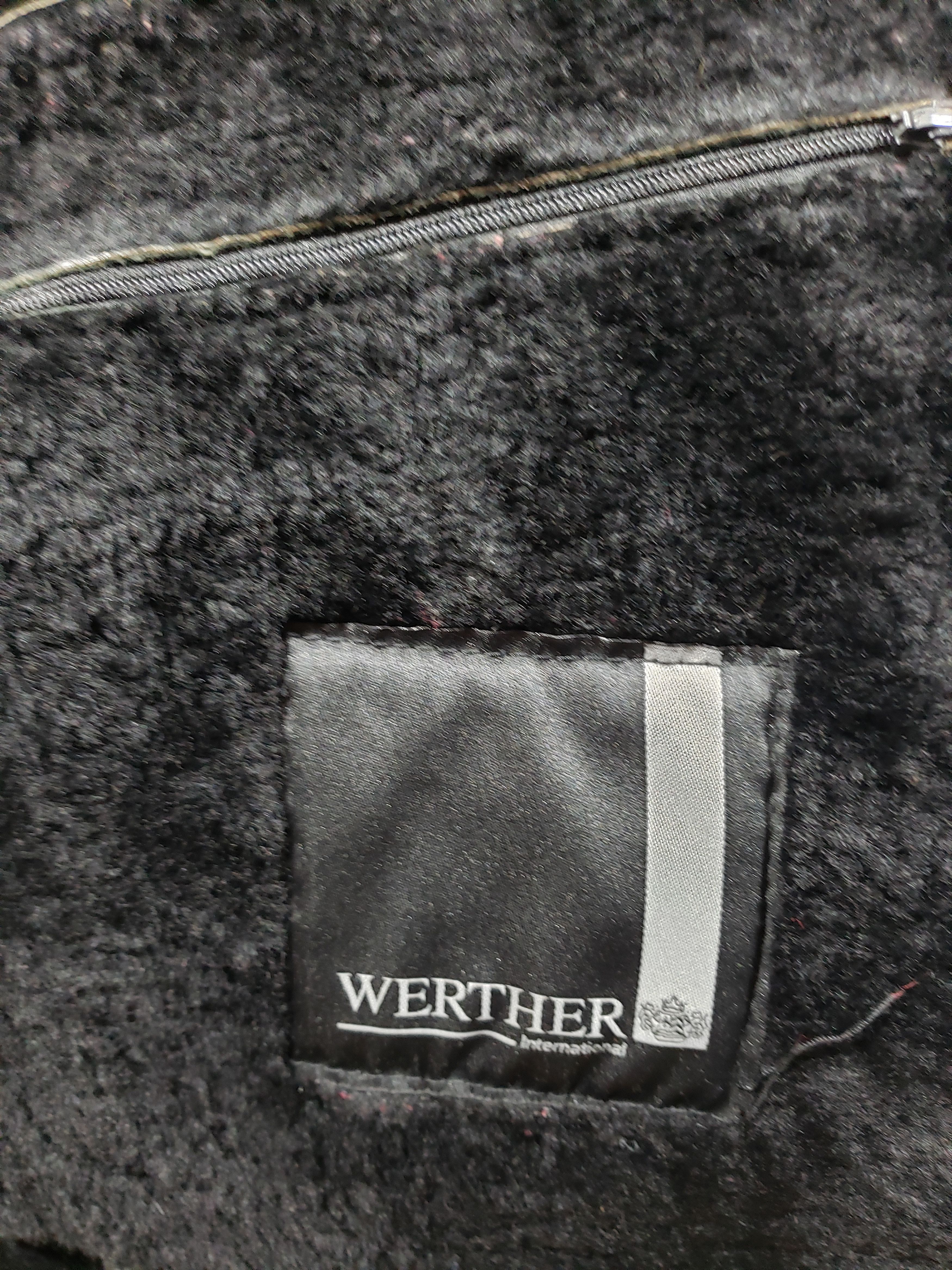 Other Wonderful men's black sheepskin coat with buttons. Size US XL / EU 56 / 4 - 11 Thumbnail