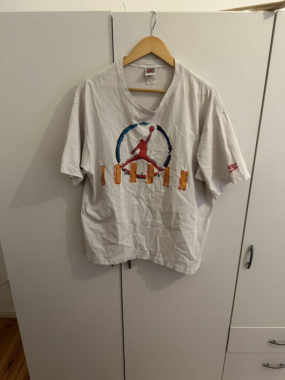 Nike Nike Air Jordan Shirt T-Shirt Size XL Vintage Jordan Shirt Size US L / EU 52-54 / 3 - 1 Thumbnail