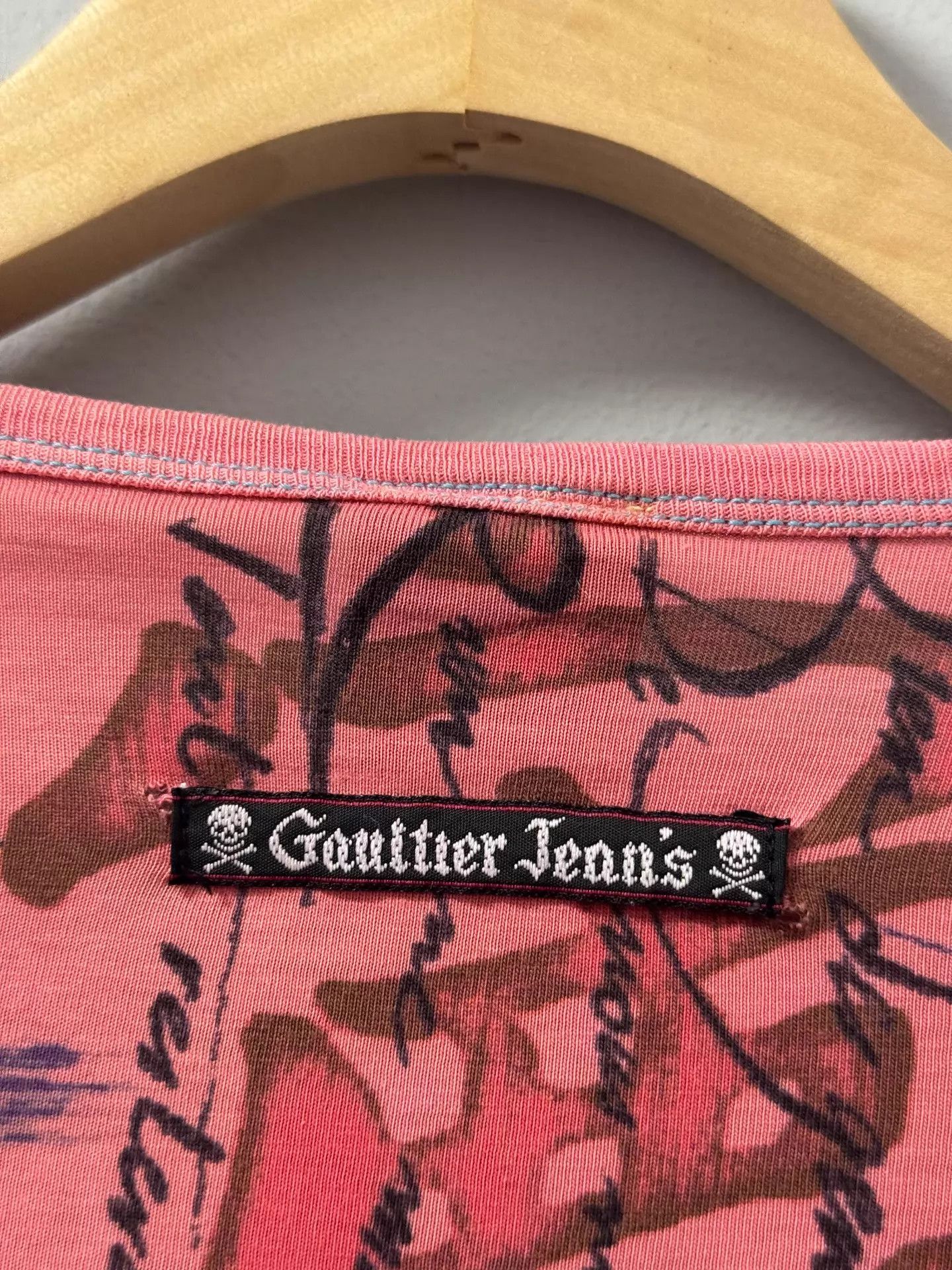 Jean Paul Gaultier Jean Paul Gaultier Cotton Long-Sleeve Red Purple Size 40 Size S / US 4 / IT 40 - 5 Thumbnail