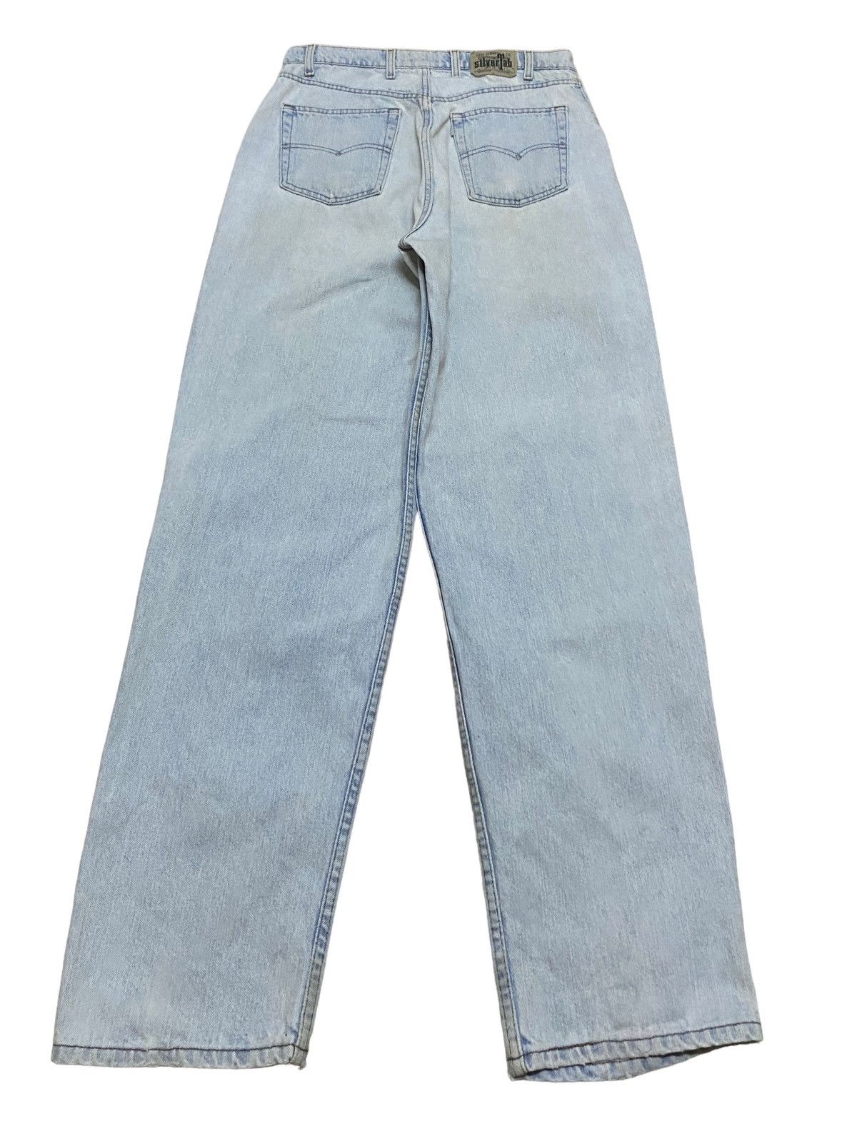 Levi's Rare Design Vintage Brand Levis SilverTab Baggy Jeans 1990s Size US 36 / EU 52 - 2 Thumbnail