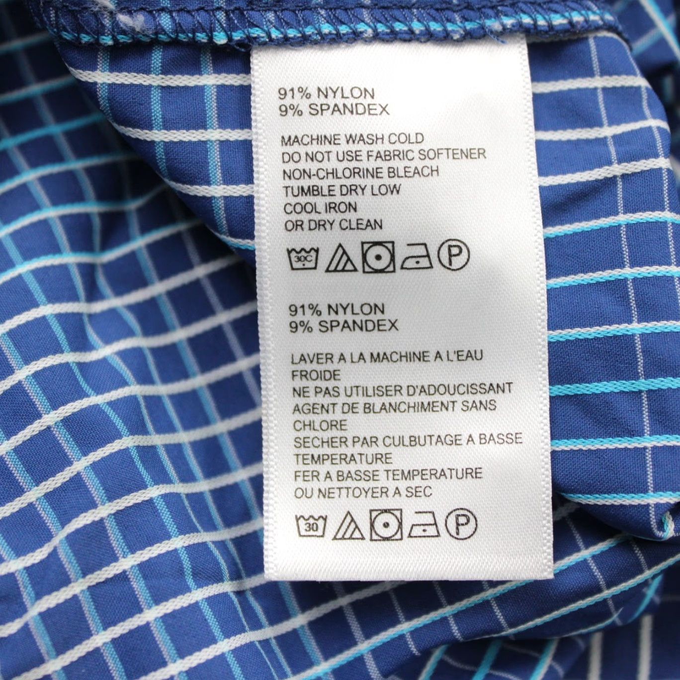 Tommy Bahama Tommy Bahama Shirt Mens Medium Blue Siesta Key Nylon Stretch Long Sleeve Vented Shirt Size US M / EU 48-50 / 2 - 6 Thumbnail