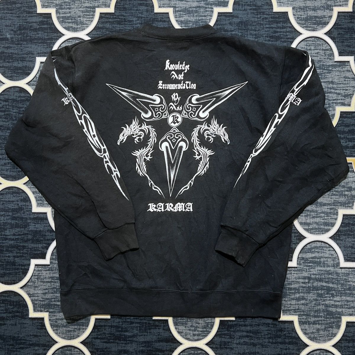 Seditionaries Japanese brand Gothic Punk Sweatshirt Size US M / EU 48-50 / 2 - 2 Thumbnail