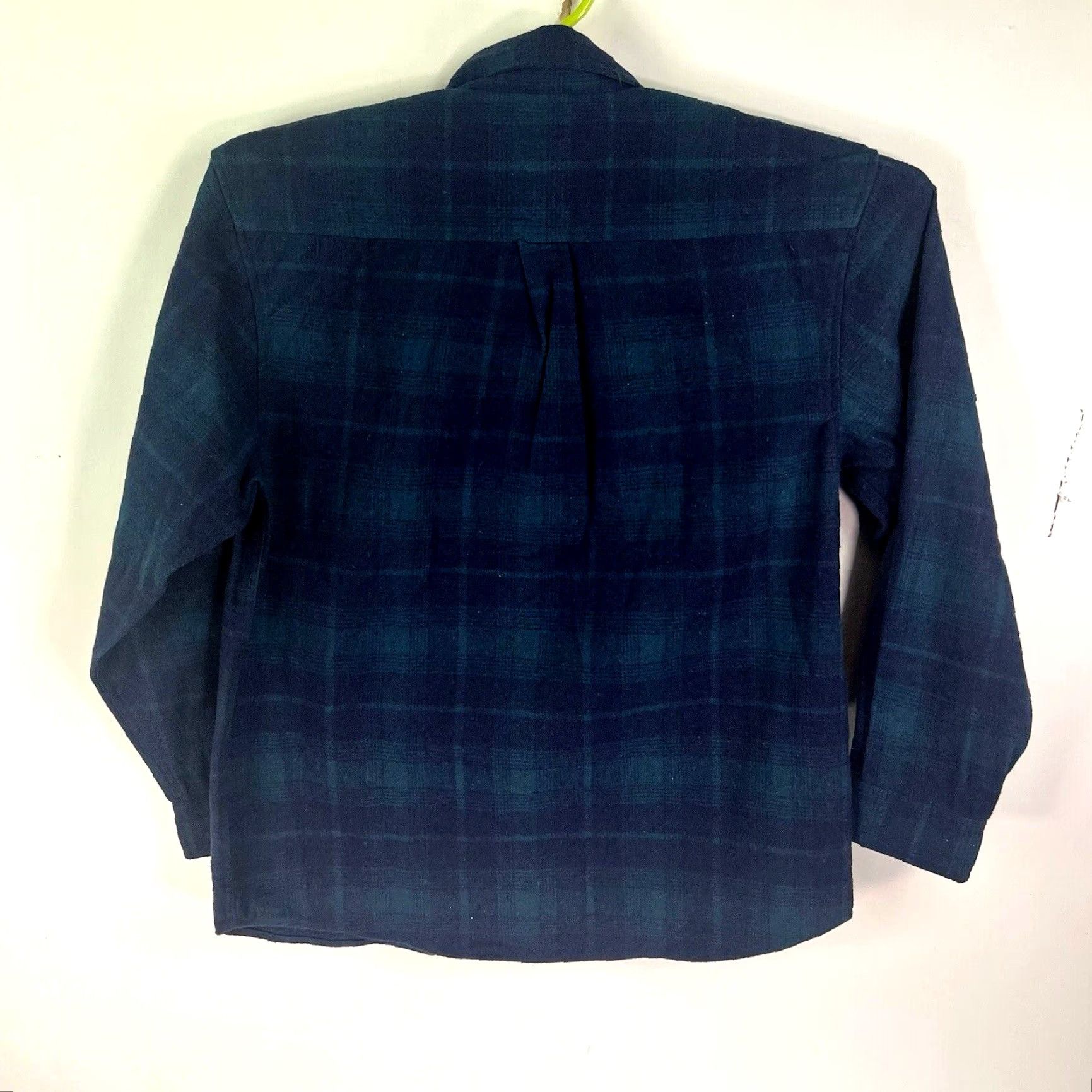 Vintage Work'N Gear Plaid Flannel Heavey Button-Up Shirt Mens Size L Blue Size US L / EU 52-54 / 3 - 5 Thumbnail