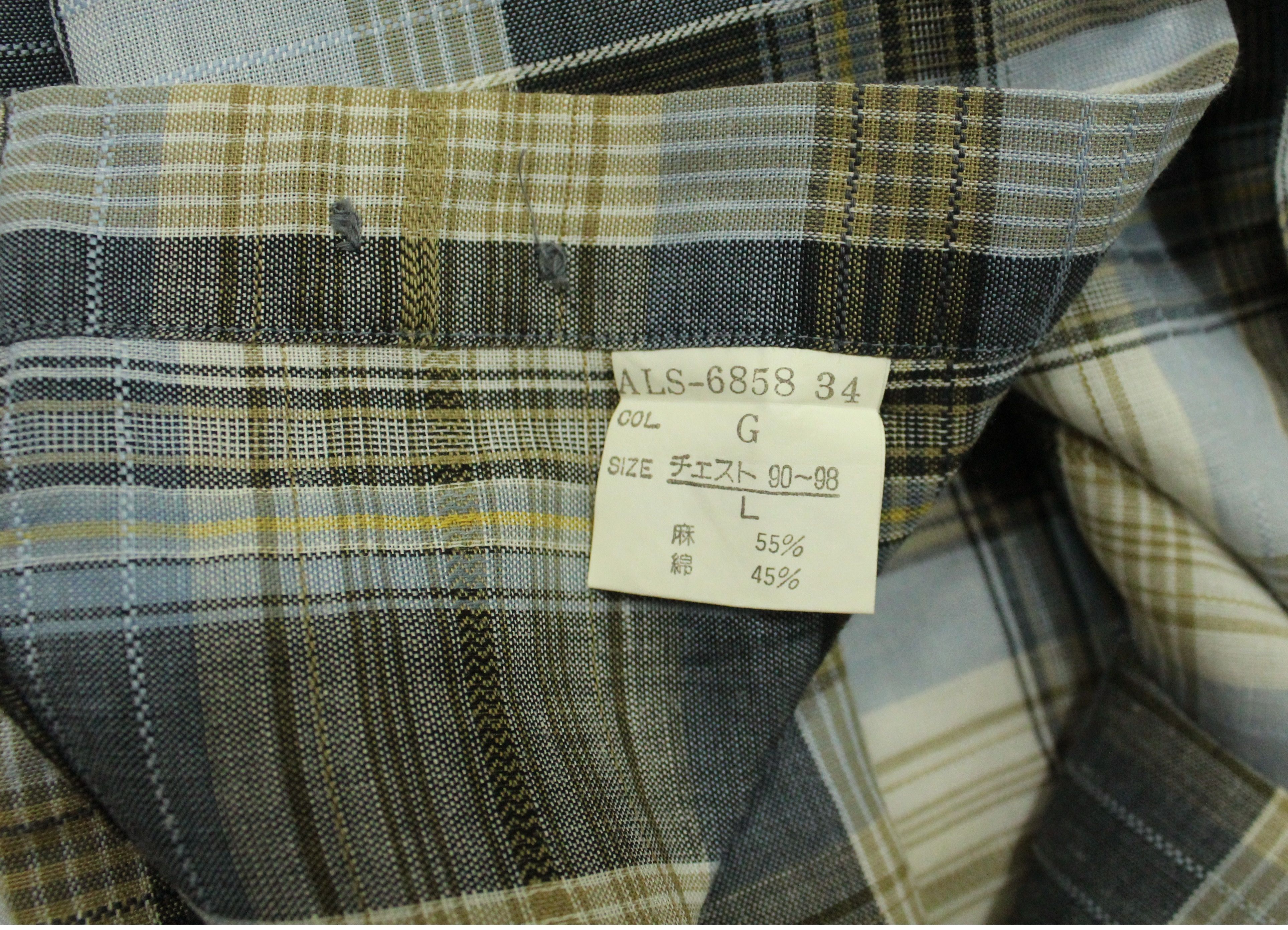 Christian Dior Monsieur Vintage CHRISTIAN DIOR MONSIEUR Shirt Plaid Checkered Size US L / EU 52-54 / 3 - 9 Thumbnail