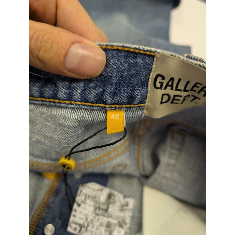 Gallery Dept. o1rshd1 Denim Jeans in Indigo Blue Size US 40 / EU 56 - 17 Thumbnail