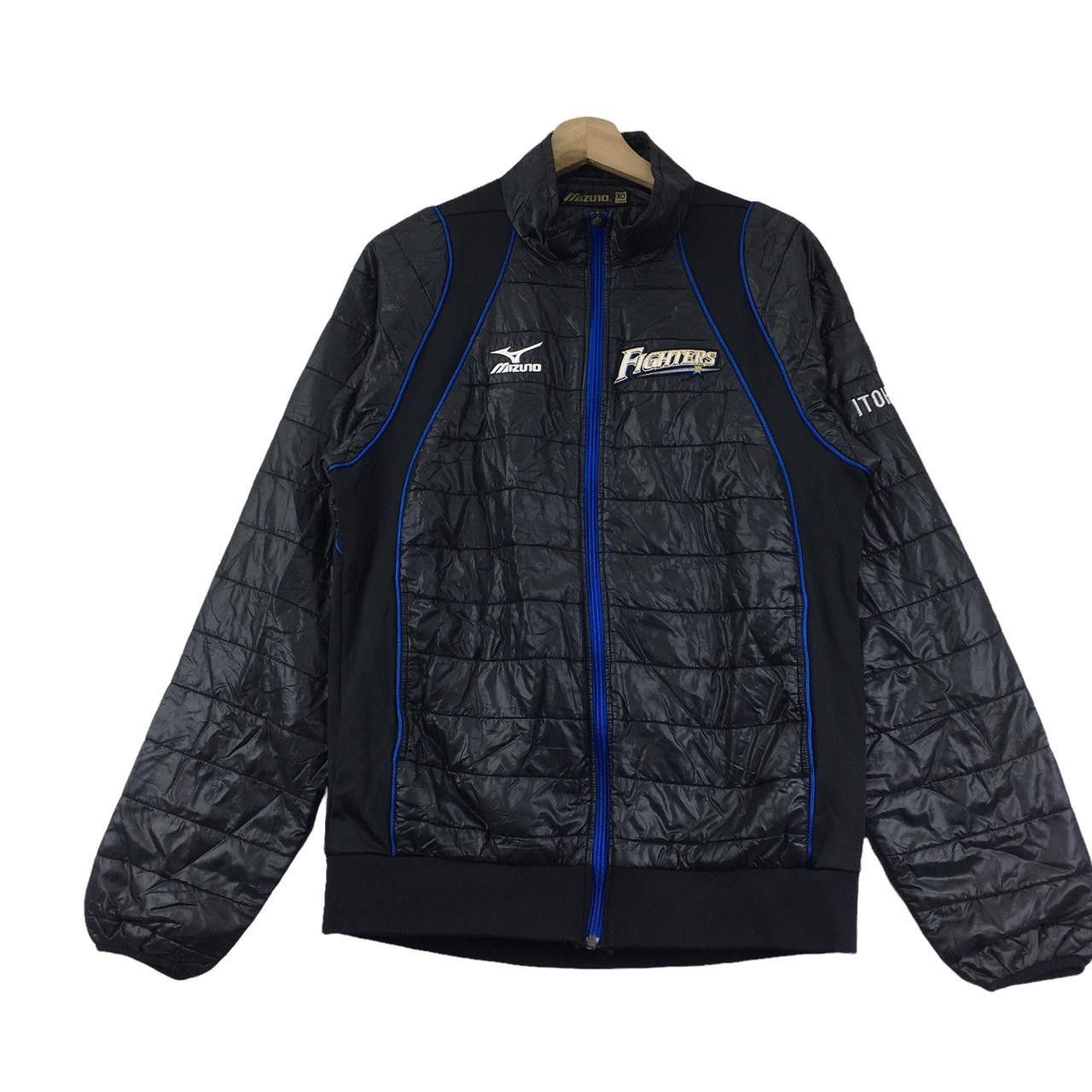 Mizuno Vtg MIZUNO FIGHTERS BASEBALL Japan Quilted Jacket Size US M / EU 48-50 / 2 - 1 Thumbnail