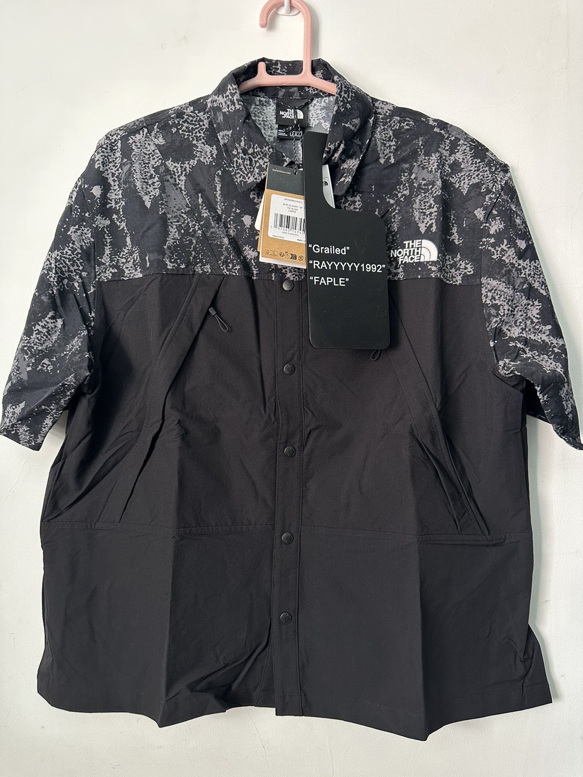 Kazuki Kuraishi × The North Face Urban Exploration KK TECH PRINTED SS SHIRT Size US M / EU 48-50 / 2 - 12 Thumbnail