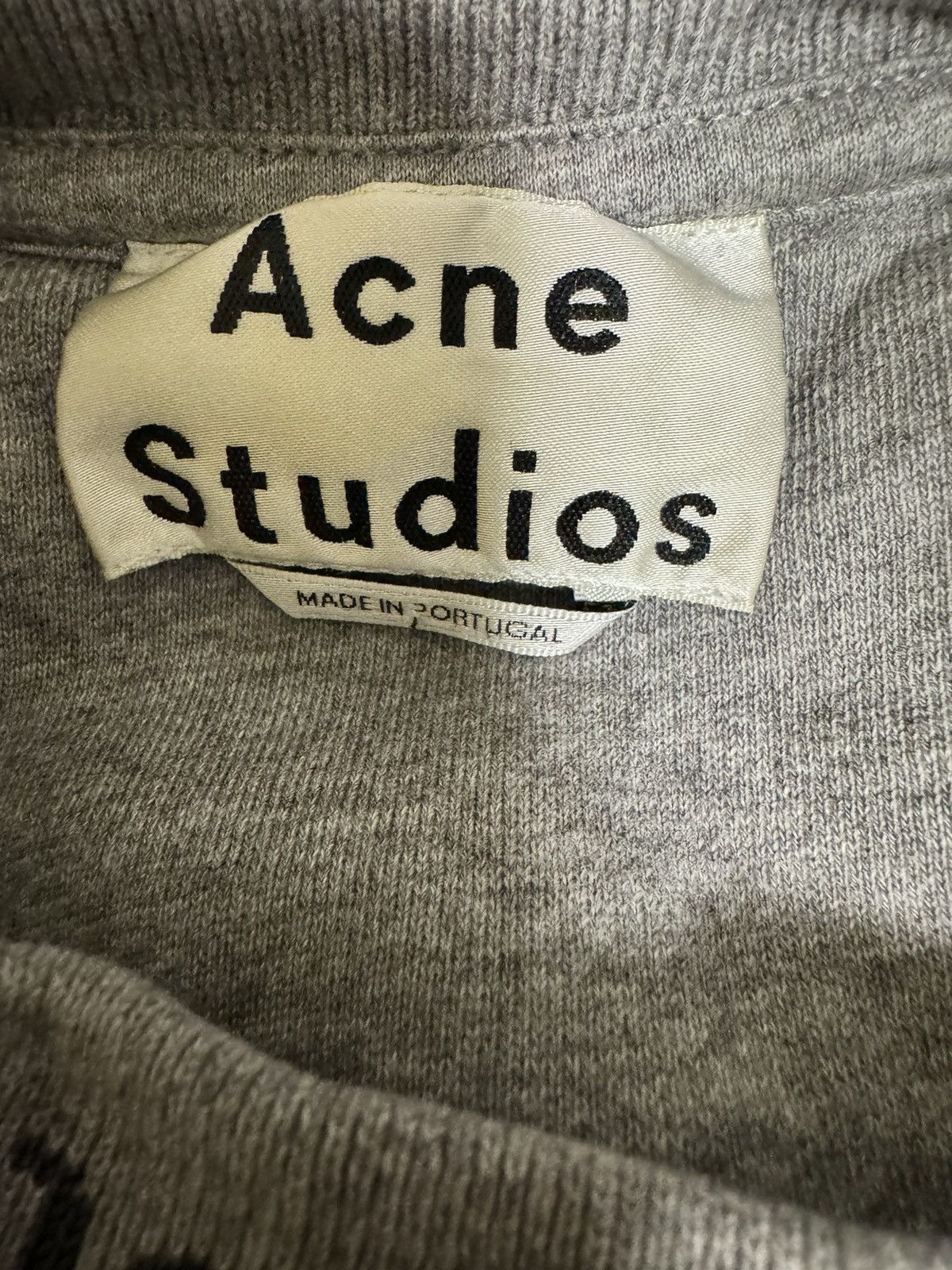 Acne Studios × Other Acne Studios SS18 Flogho Neck Logo Sweater Size US M / EU 48-50 / 2 - 3 Thumbnail