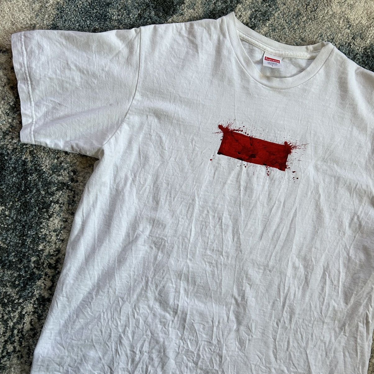 Sample scratch box logo tee sales