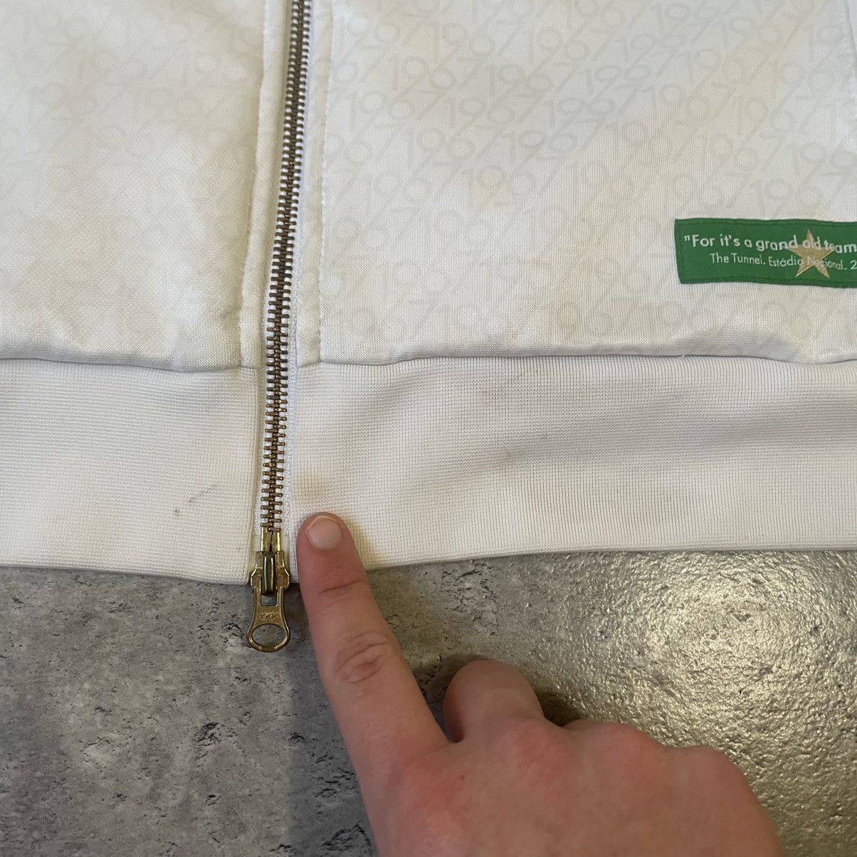 Nike × Vintage Vintage Nike Celtic 90s Double Sided Zip-hoodie Size US M / EU 48-50 / 2 - 9 Thumbnail