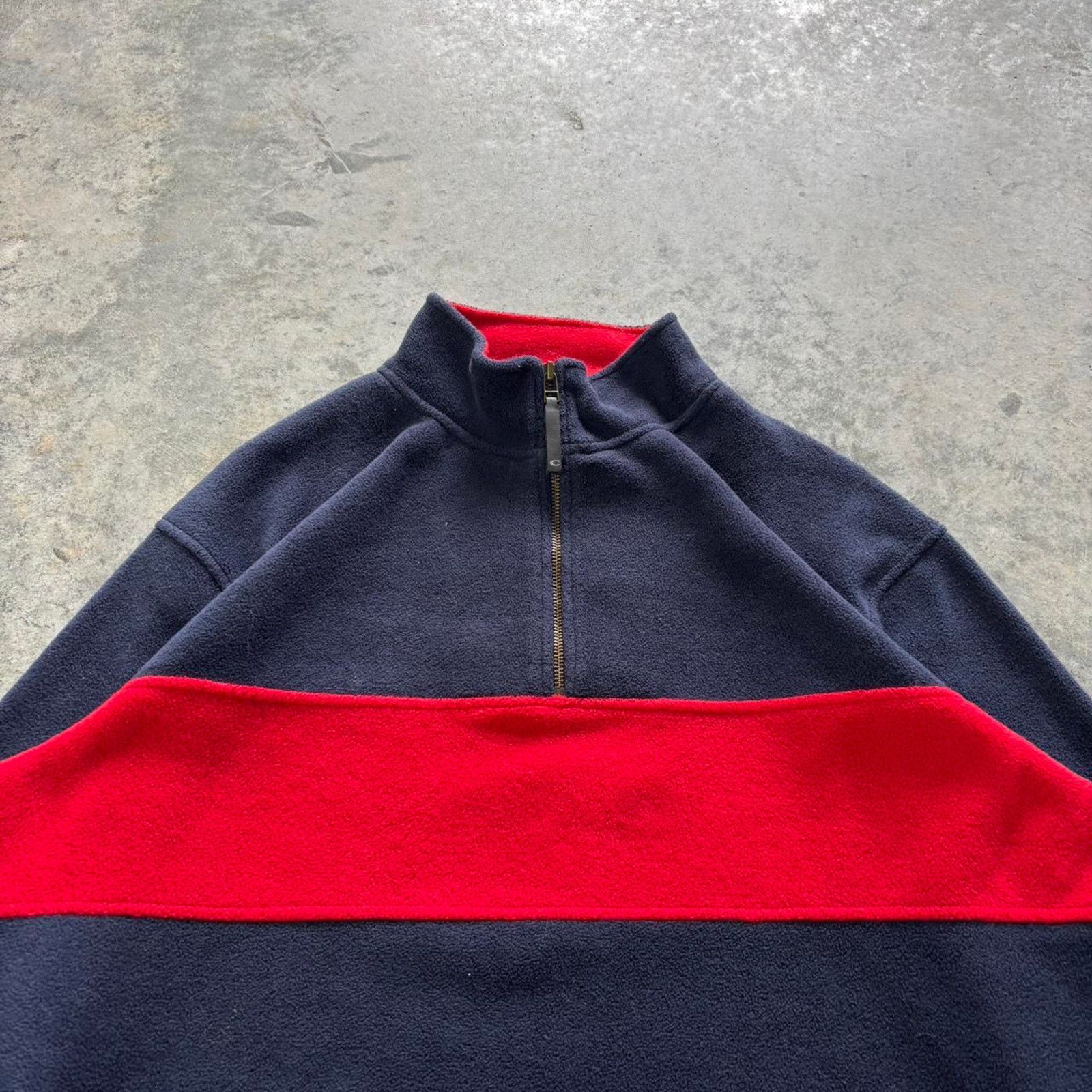 Vintage 90s Fleece Pullover Size US XL / EU 56 / 4 - 2 Thumbnail