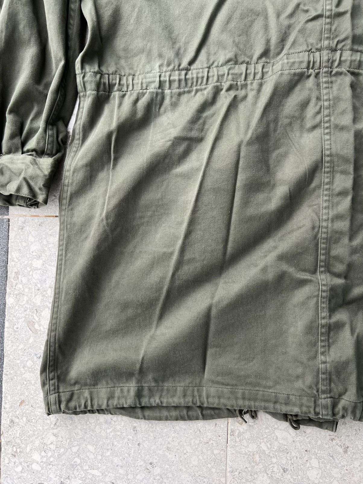 Vintage Vintage 70s French Army Green Military Parka Jacket Size US XXL / EU 58 / 5 - 12 Thumbnail