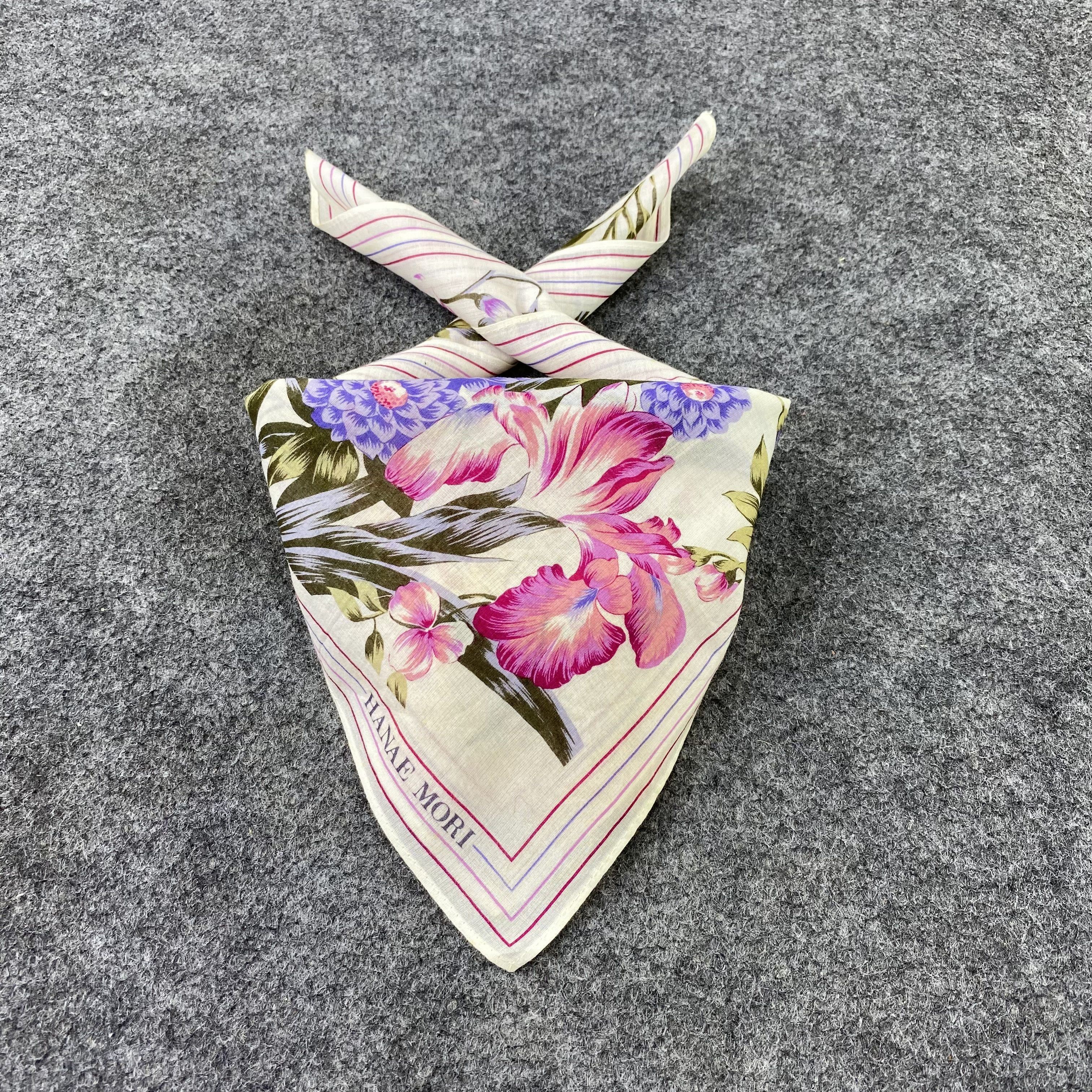 Hanae Mori Hanae Mori Handkerchief / Bandana / Neckerchief-B1069 Size ONE SIZE - 2 Thumbnail