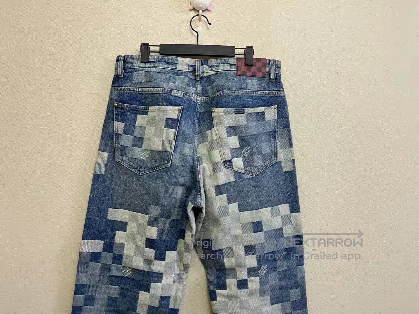 Louis Vuitton louis vuitton checkerboard logo jeans. Size US 34 / EU 50 - 5 Thumbnail