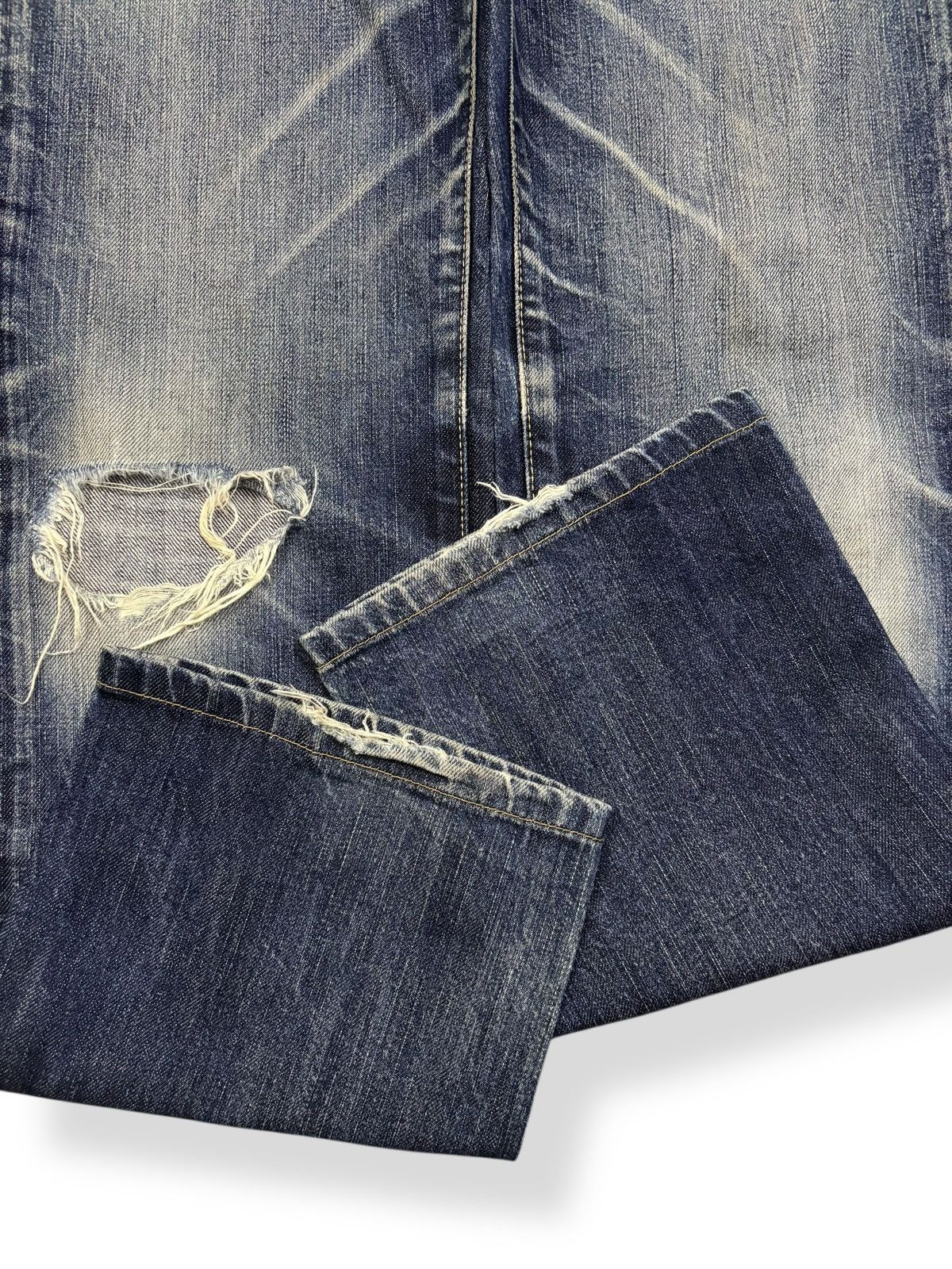Undercover × Uniqlo Vintage Uniqlo S002 Regular Straight Distressed Grunge Jeans Size US 30 / EU 46 - 9 Thumbnail