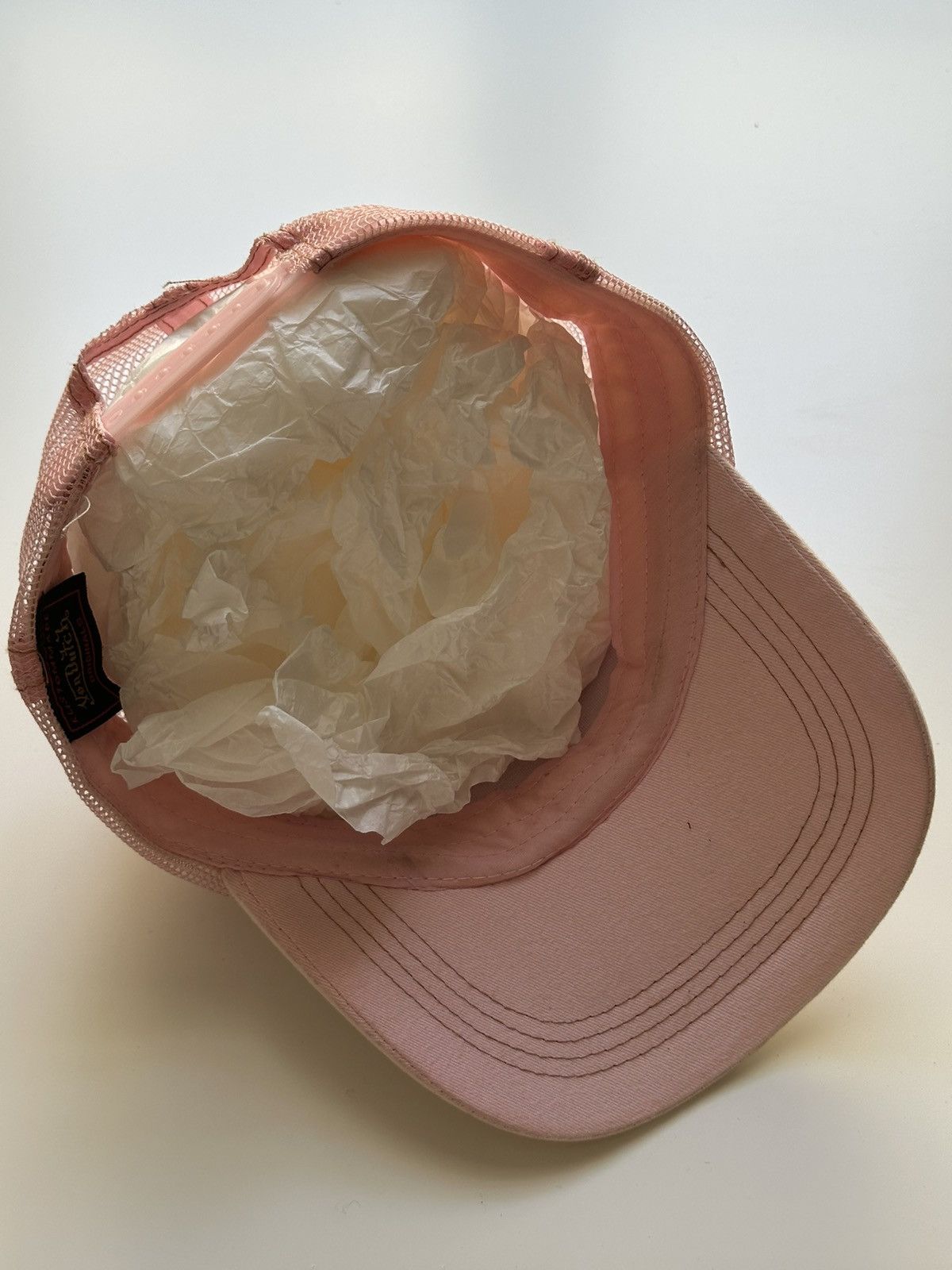 Von Dutch Von Dutch Vintage Rare Pink Logo 90s 00s y2k Rapper Cap Size ONE SIZE - 6 Thumbnail