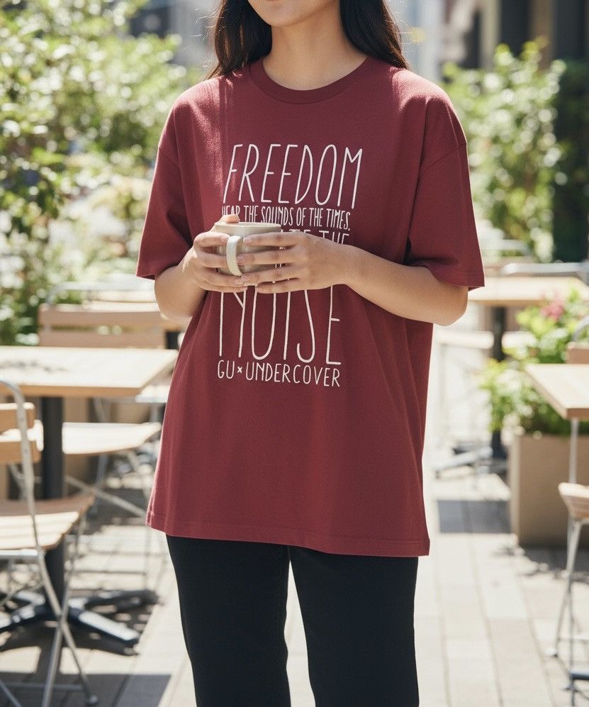 Undercover Undercover x gu noise tee Size US L / EU 52-54 / 3 - 2 Thumbnail