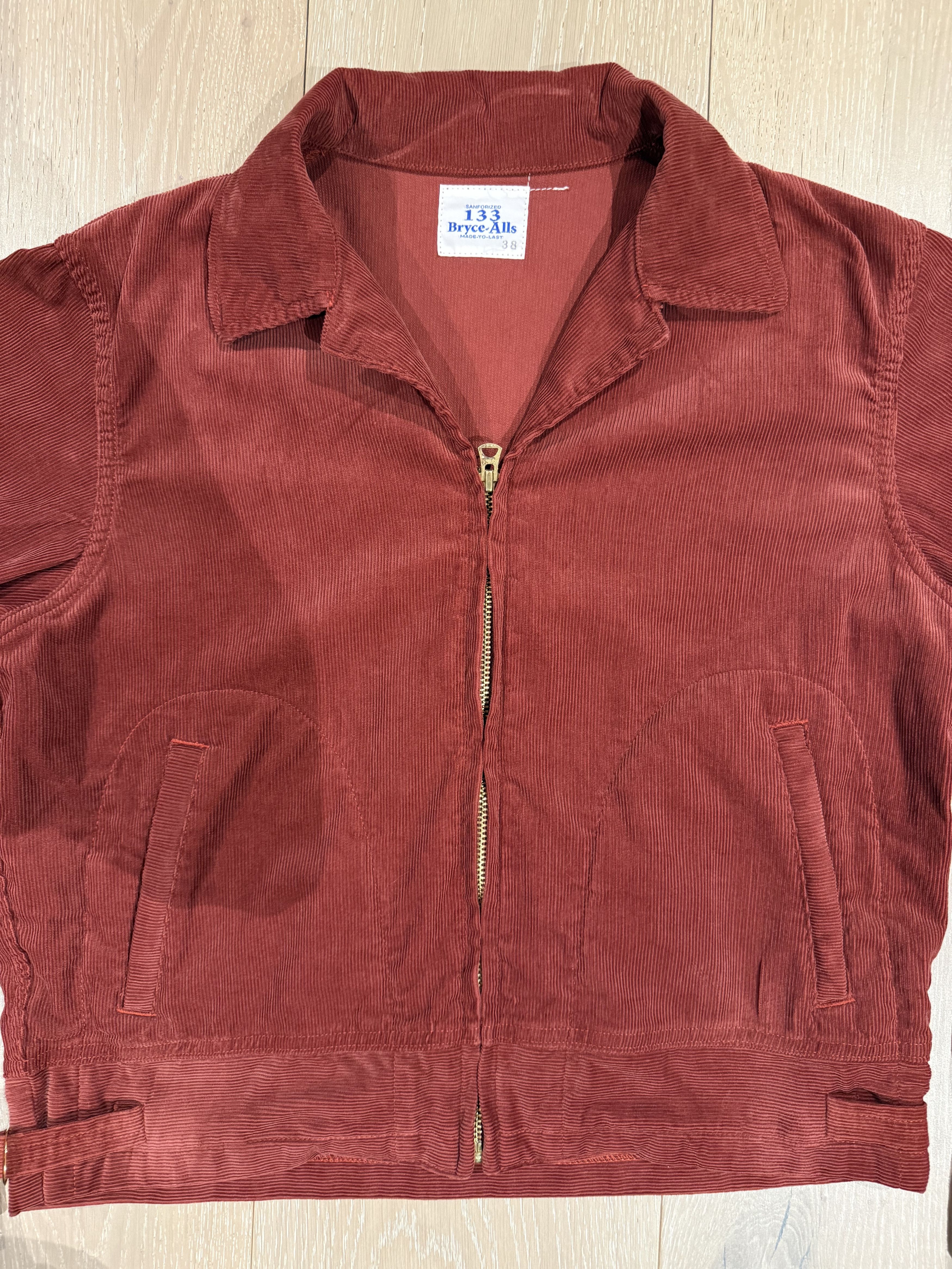 Bryceland's Ffa Jacket Rose Size 38 New in Red, Men's — image 6 of 6