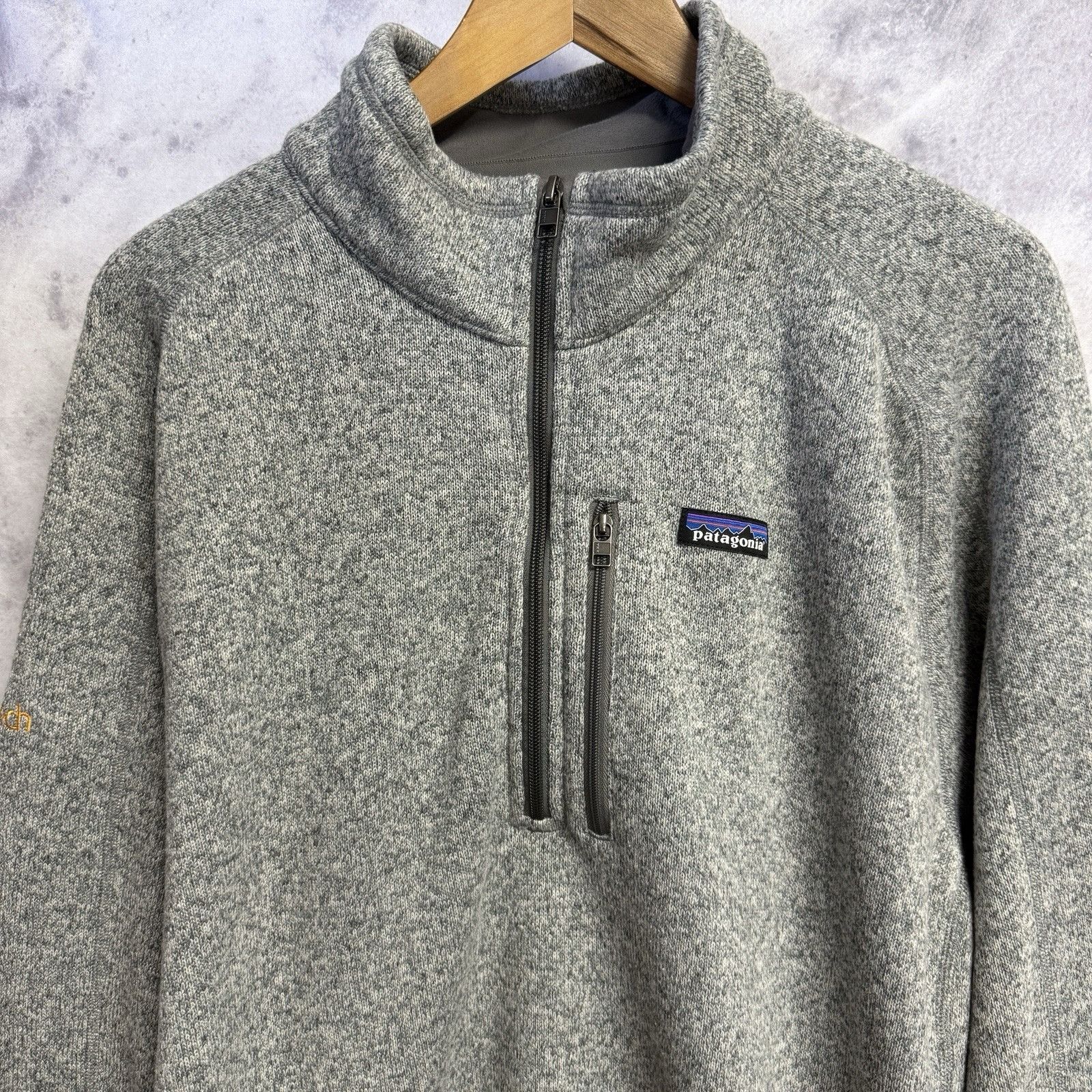 Patagonia Patagonia Men's Better Sweater 1/4 Zip Heather Gray Size 2XL Size US XXL / EU 58 / 5 - 3 Thumbnail