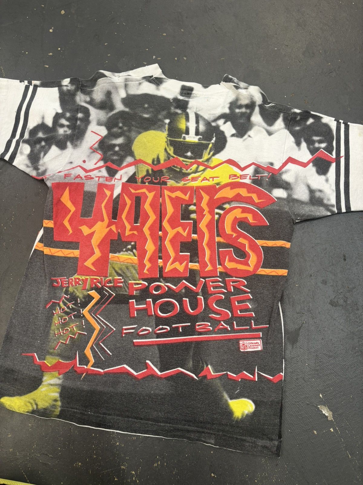 Vintage 1990’s Jerry Rice AOP Size US XL / EU 56 / 4 - 7 Thumbnail