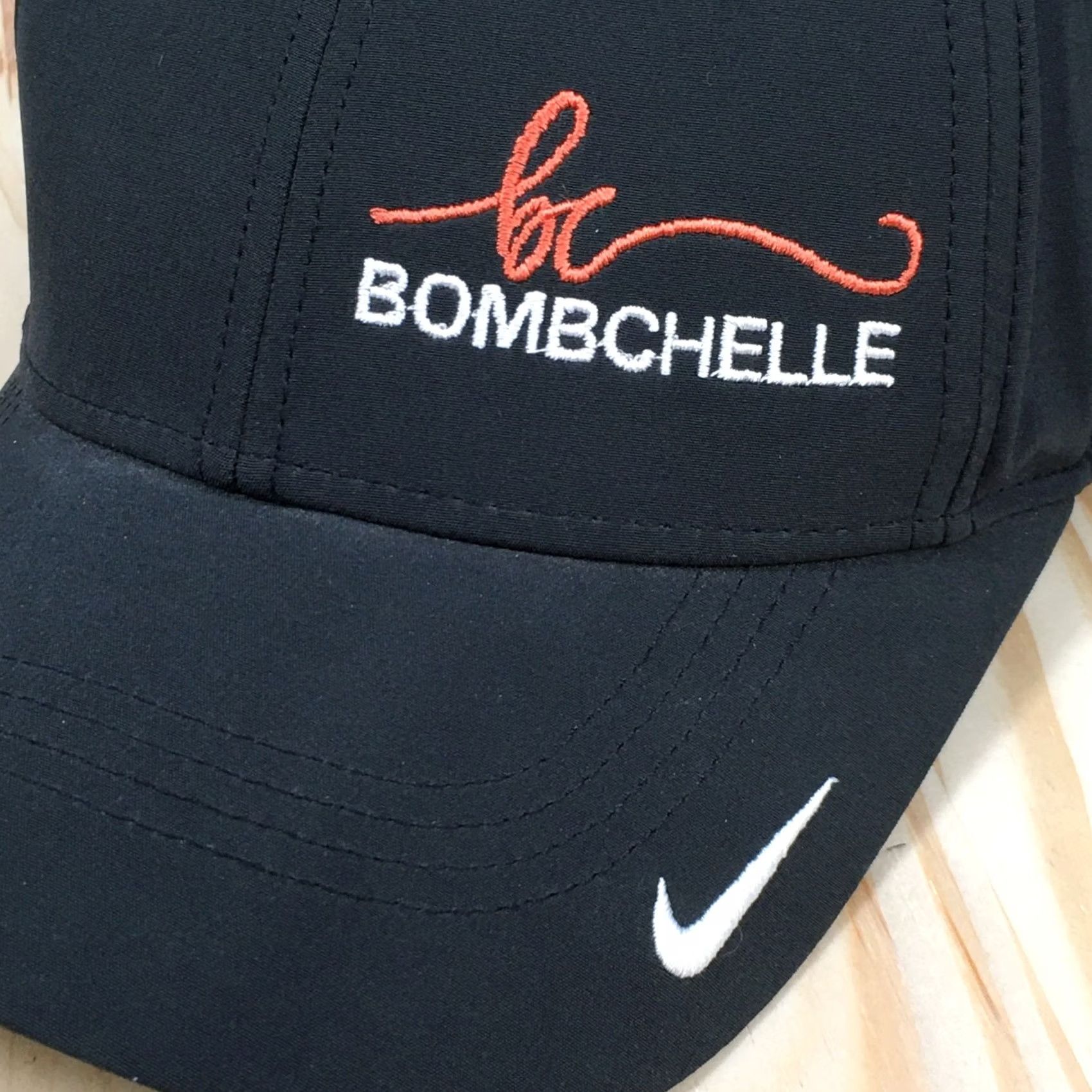 Nike Nike Be Bombchelle Baseball Cap Hat Mens OS Black Dri-Fit Adjustable Legacy91 Size ONE SIZE - 3 Thumbnail