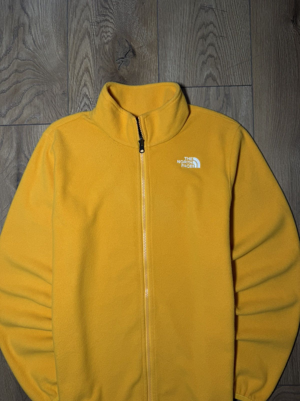 The North Face The North Face Yellow Zipped Fleece Sweatshirt Size M / US 6-8 / IT 42-44 - 7 Thumbnail