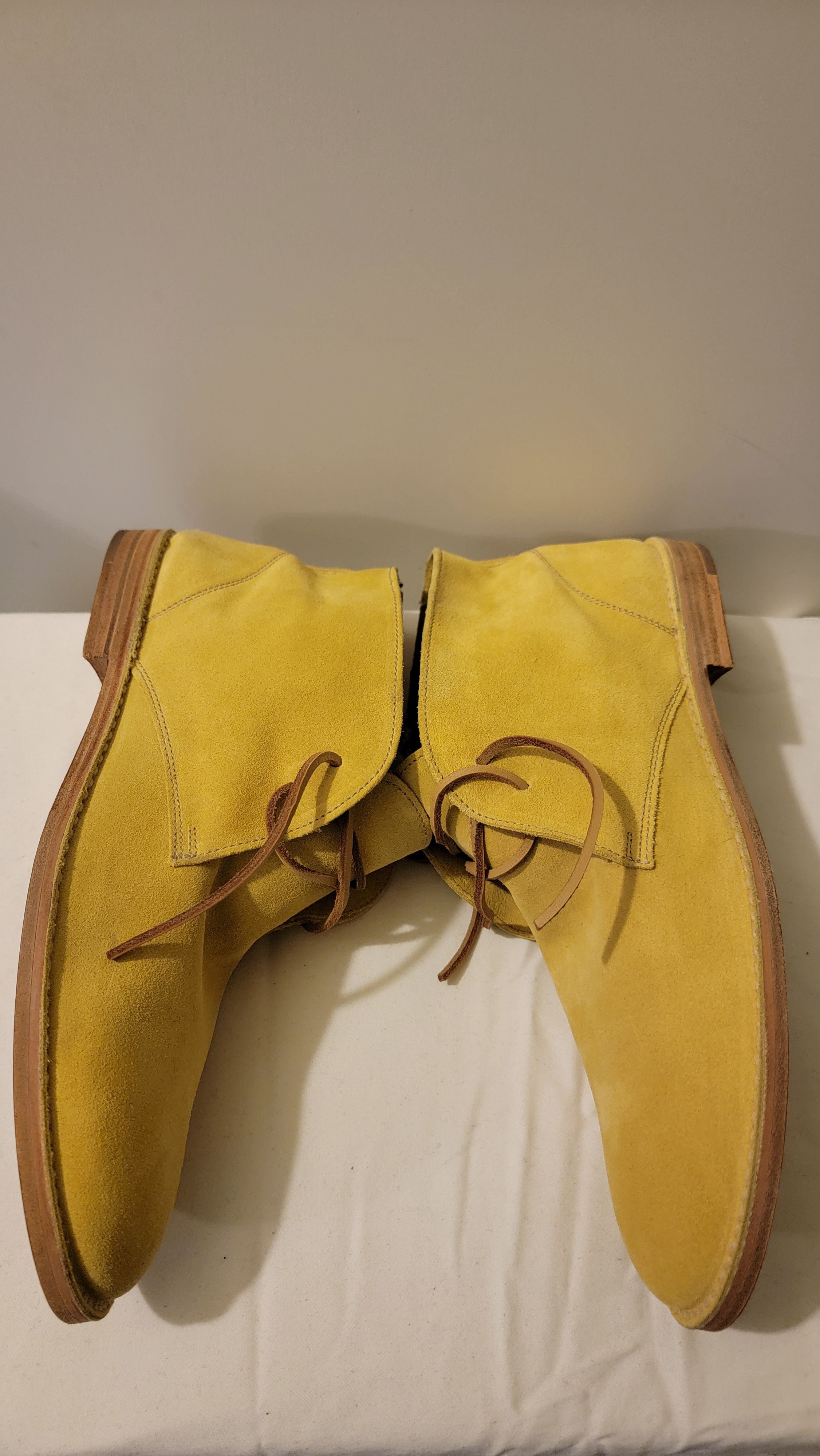 Elia Maurizi Suede yellow desert boots Size US 10 / EU 43 - 5 Thumbnail