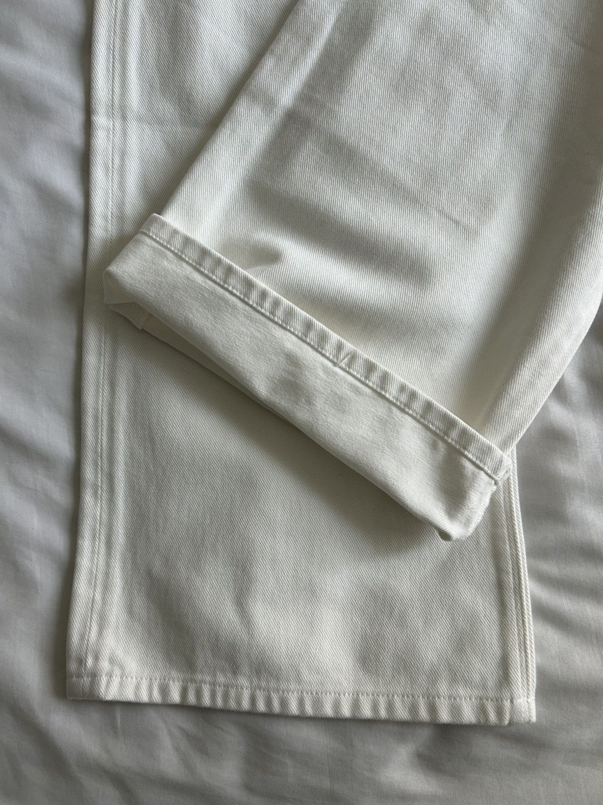 Rta RTA Denim Flare Painter Pants White Sample Size US 32 / EU 48 - 8 Thumbnail