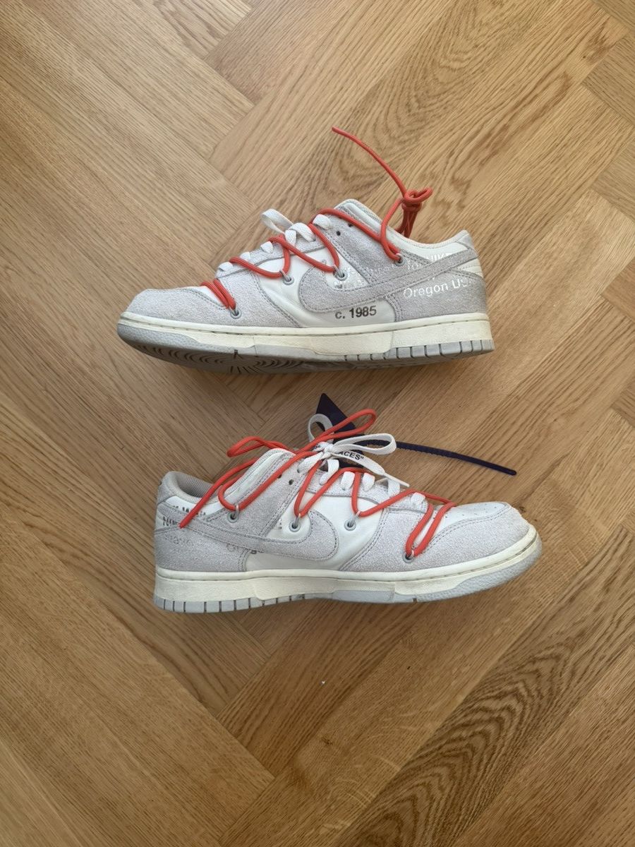 Nike × Off-White Nike x Off-White Dunk Low “Lot 13“ Size US 9.5 / EU 42-43 - 2 Thumbnail