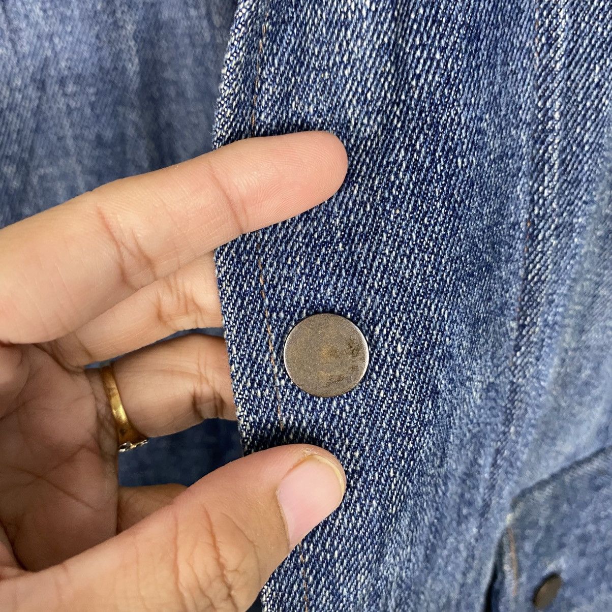 Japanese Brand Vintage Chore Work Denim Jacket Nalliya Issey Miyake Size US M / EU 48-50 / 2 - 17 Thumbnail
