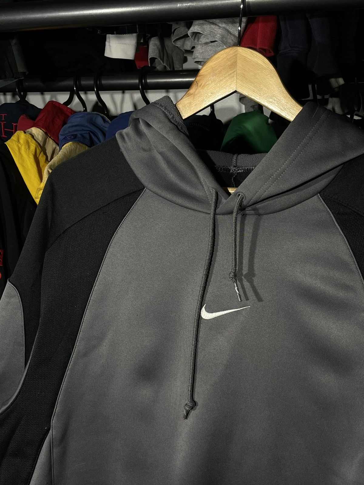Nike × Vintage Hoodie Nike Center 00’s Vintage Size US L / EU 52-54 / 3 - 3 Thumbnail