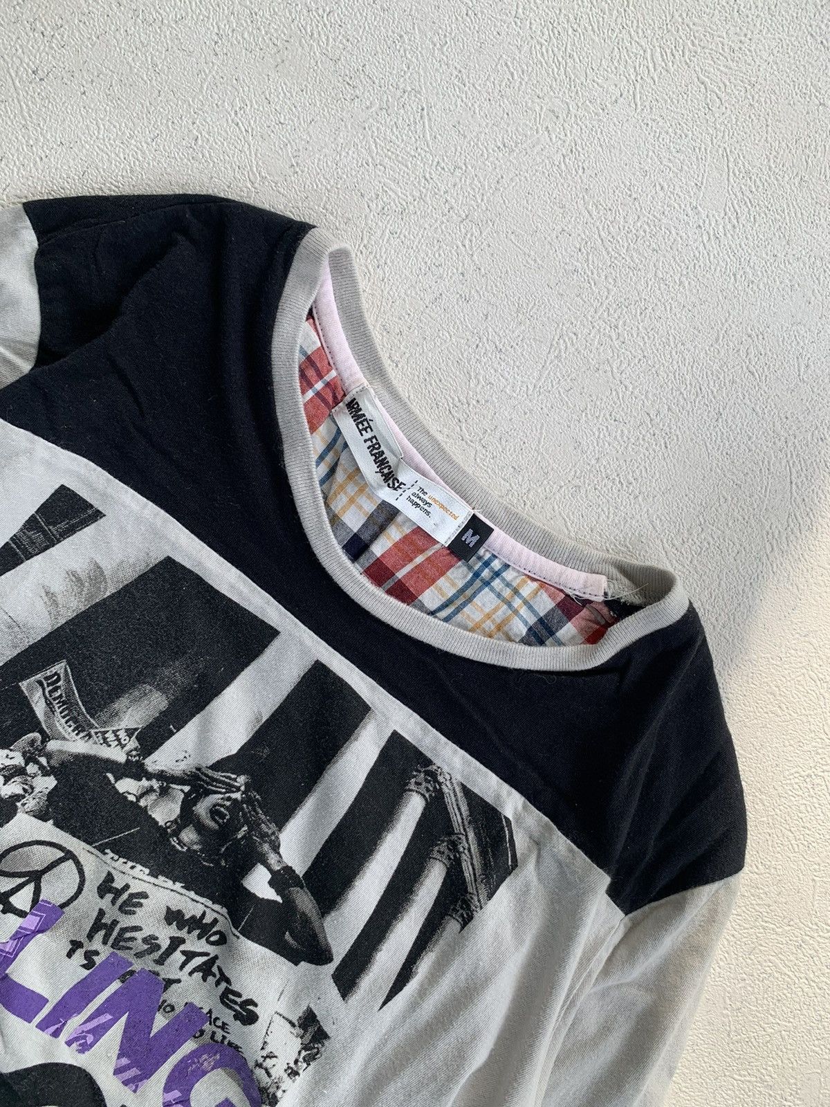 If Six Was Nine Anarchy Armee Francaise Sediotianers Gothic Tees Size US M / EU 48-50 / 2 - 5 Thumbnail