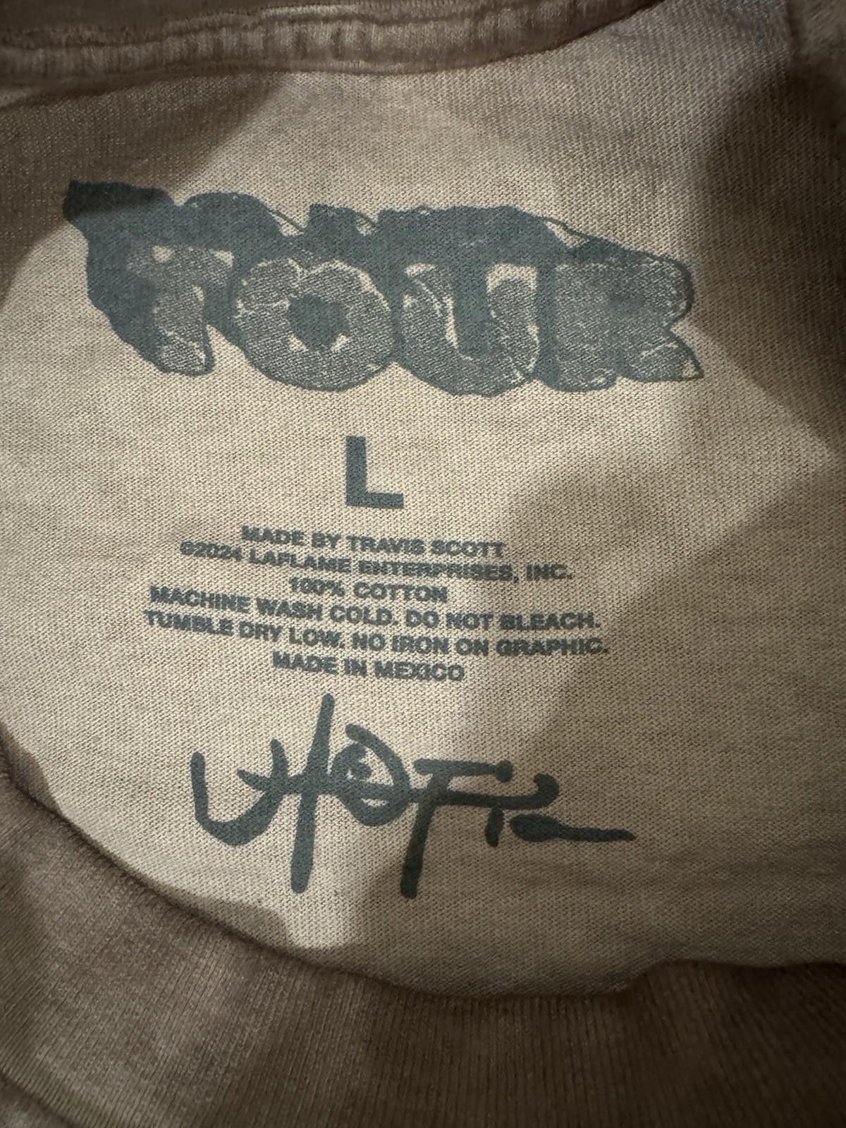 Jordan Brand Travis Scott 2024 Utopia MetLife Long Sleeve T-Shirt Large Size US L / EU 52-54 / 3 - 7 Thumbnail