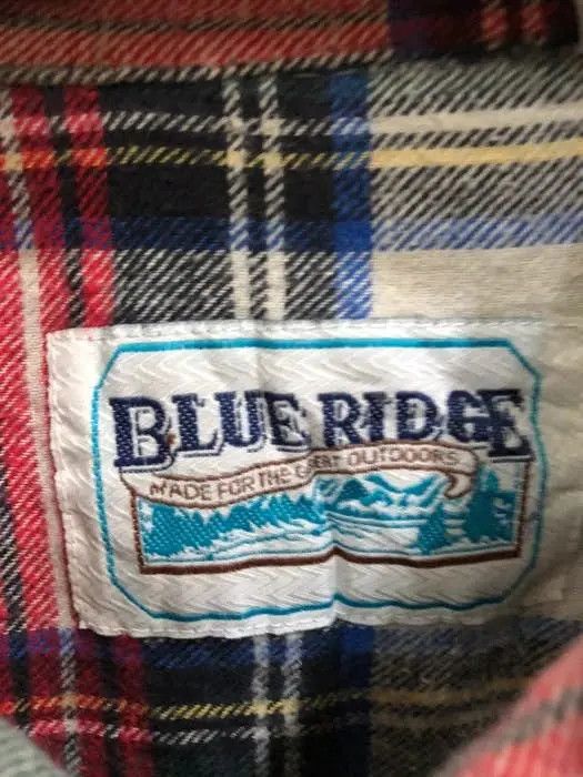Vintage Vintage Blue Rudge Plaid Tartan Flannel Shirt 👕 Size US S / EU 44-46 / 1 - 4 Thumbnail