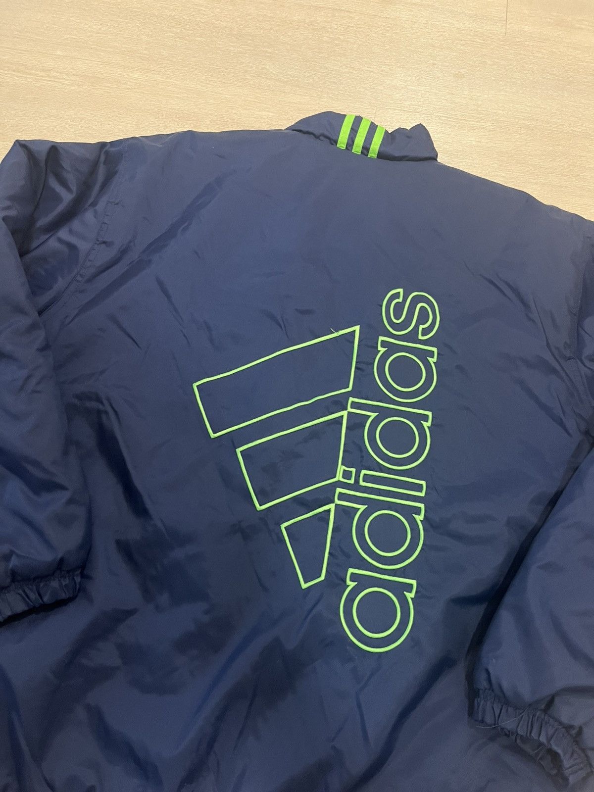 Adidas Vintage Adidas Raincoat XL Size US XL / EU 56 / 4 - 4 Thumbnail