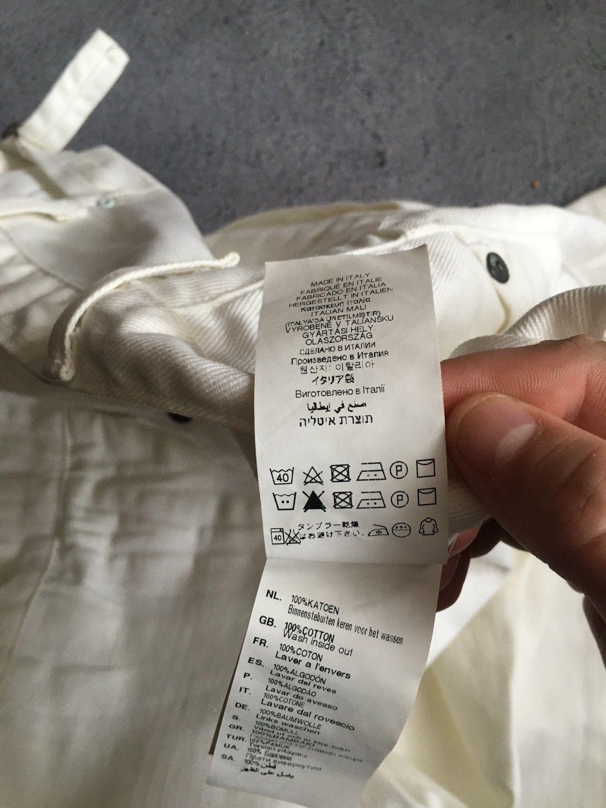 G-Star 🐚G-Star Raw Denim Biker White Pant Vintage Y2k Hype Size US 34 / EU 50 - 6 Thumbnail