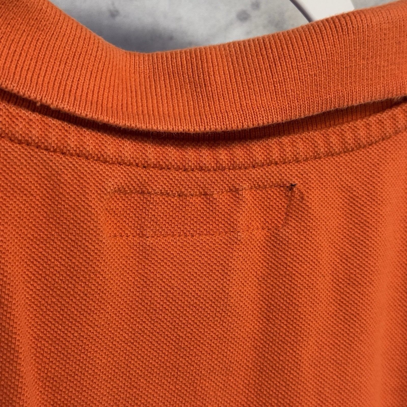U.S. Polo Assn. US Polo Assn Collared Short Mens M 21.5x25 Orange Big Horse Size US M / EU 48-50 / 2 - 8 Thumbnail