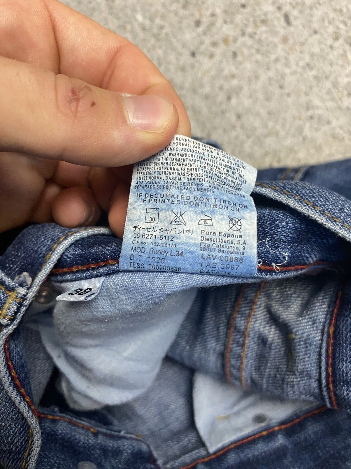 Von Dutch Von dutch vintage denim patchwork y2k jeans japanese 90s Size US 38 / EU 54 - 10 Thumbnail