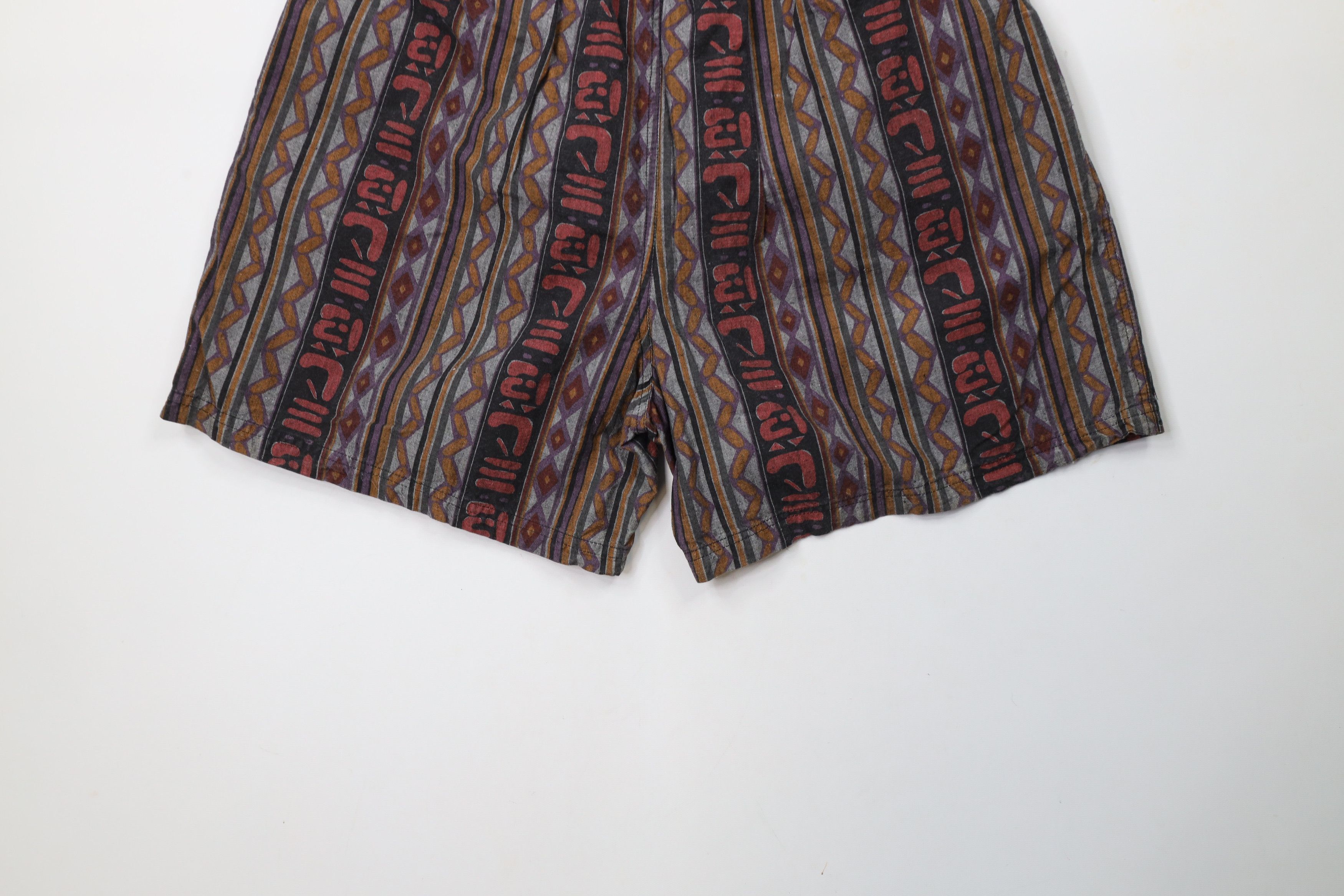 Vintage Vintage 90s Streetwear Lined Above Knee Shorts Trunks Size US 34 / EU 50 - 11 Thumbnail