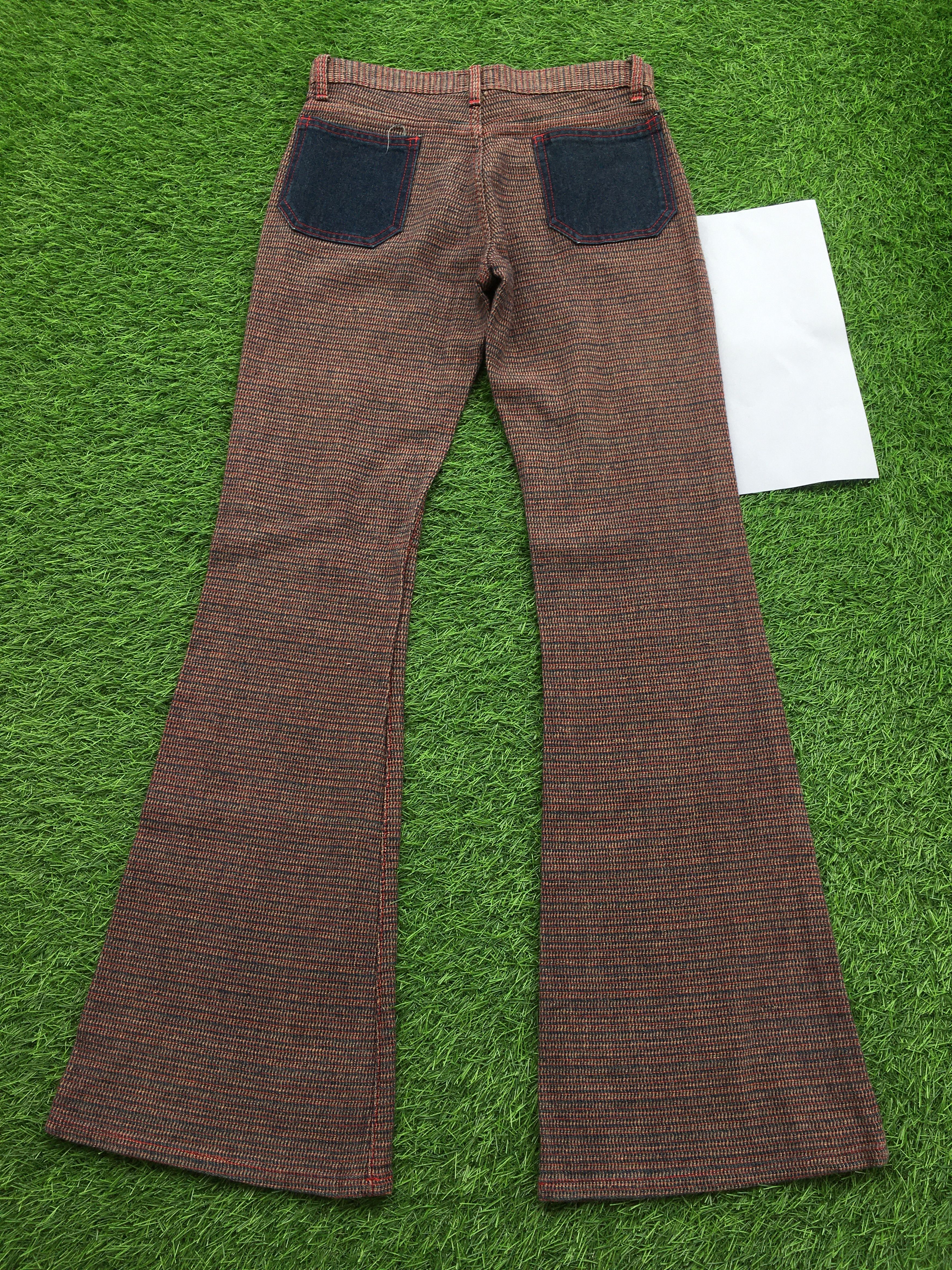 Designer × Japanese Brand × Jean Fiorucci Colorblock Sailor Jeans D-996 Size 26" / US 2 / IT 38 - 2 Thumbnail