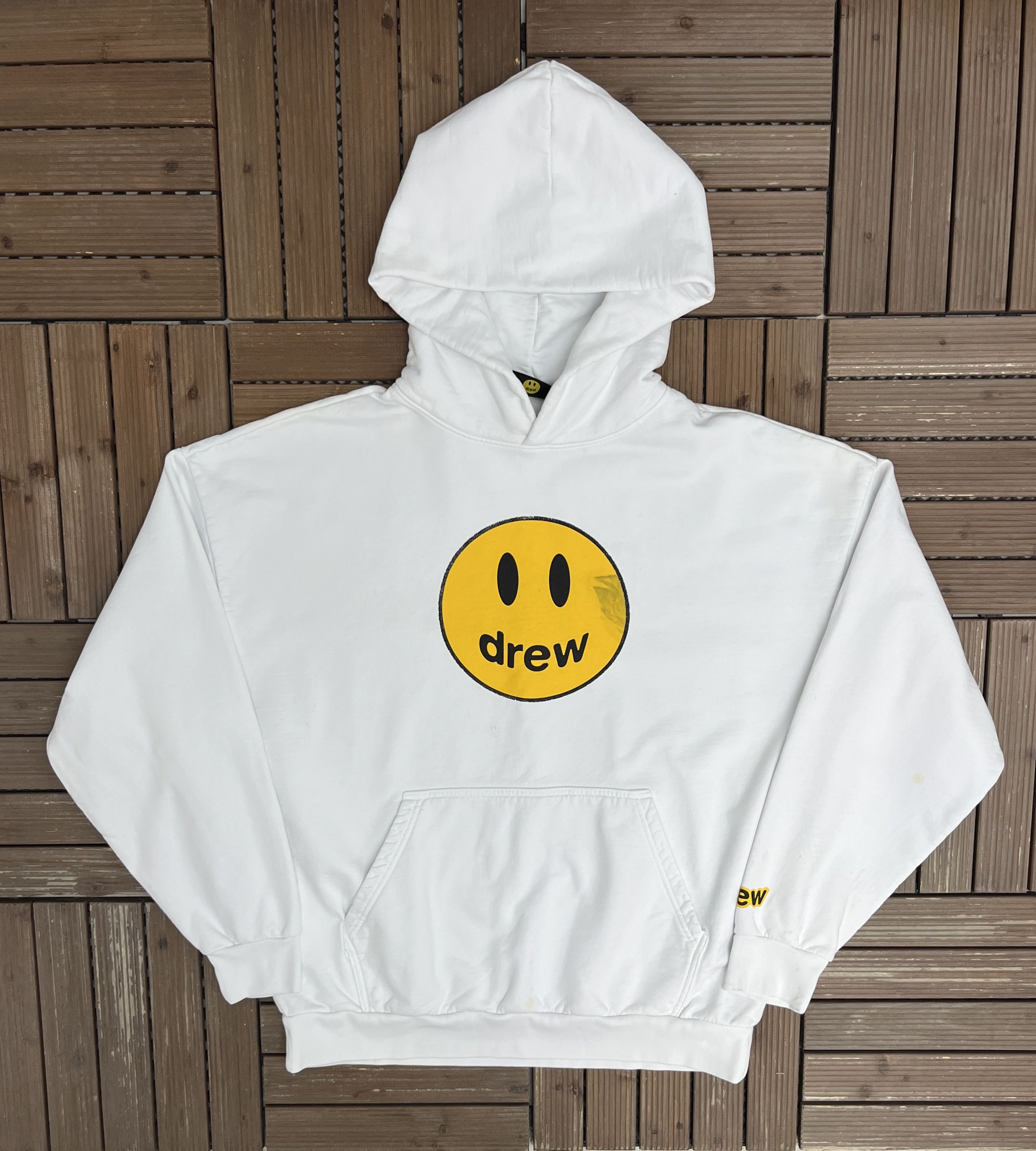 Drew House Drew House Mascot White Hoodie Sweatshirt | Grailed